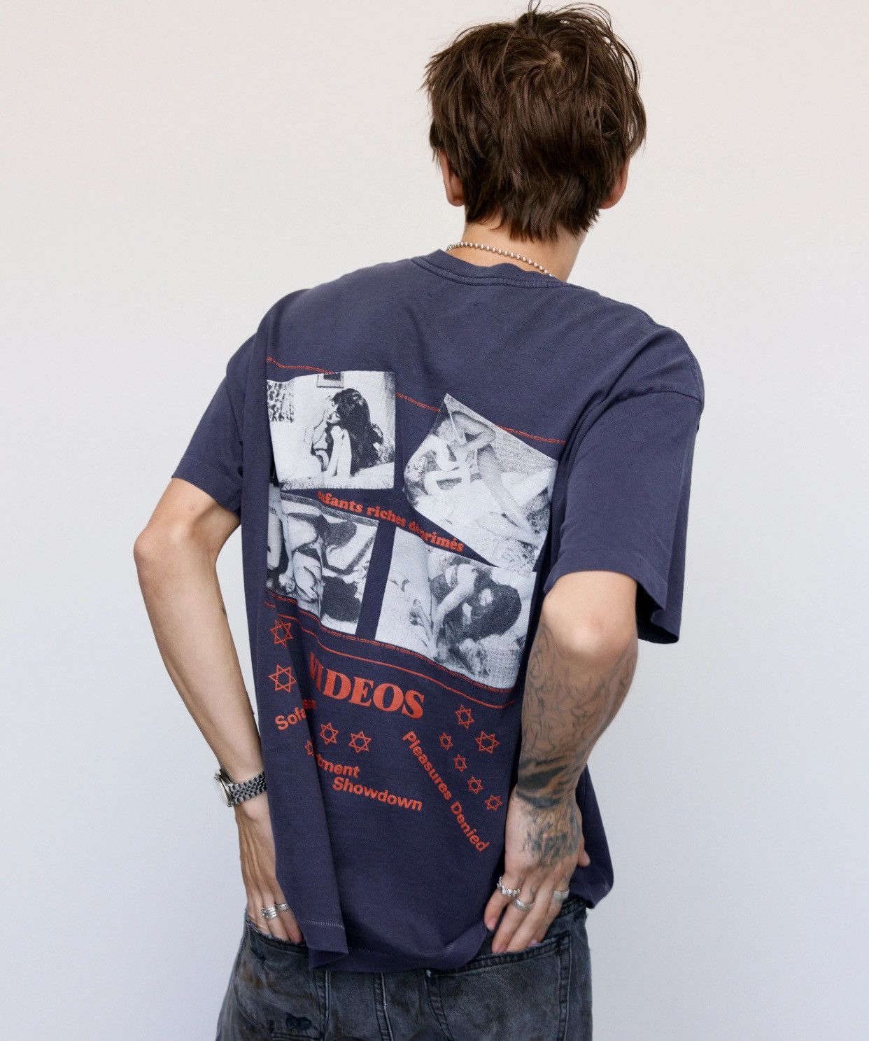 Enfants Riches Deprimes ENFANTS RICHES DEPRIMES PLEASURES DENIED T-SHIRT NIGHTSHADE Size US L / EU 52-54 / 3 - 3 Thumbnail