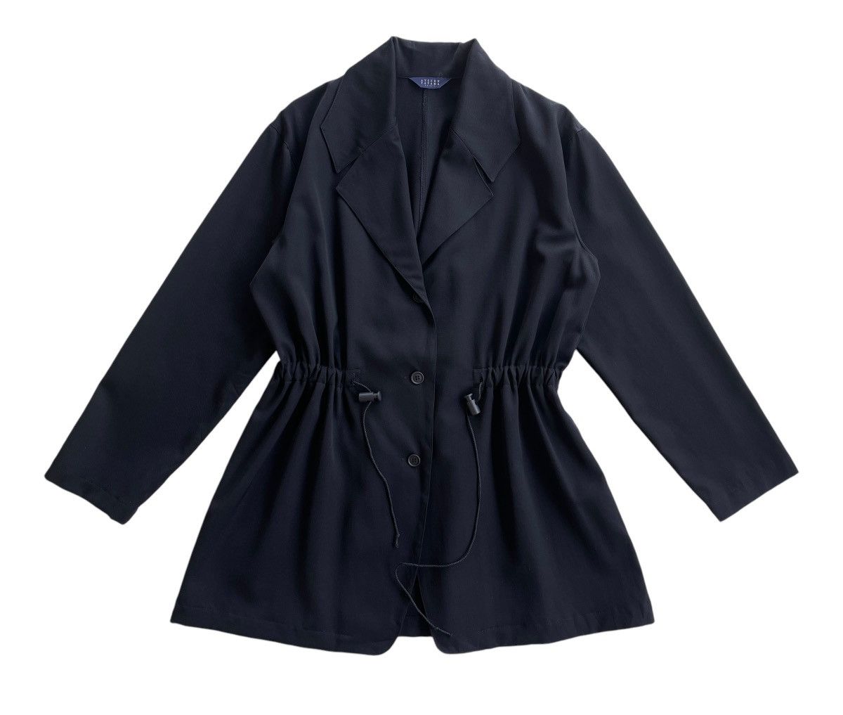 ATSURO TAYAMA Atsuro Tayama Drawstring Trench Coat Size M / US 6-8 / IT 42-44 - 4 Thumbnail