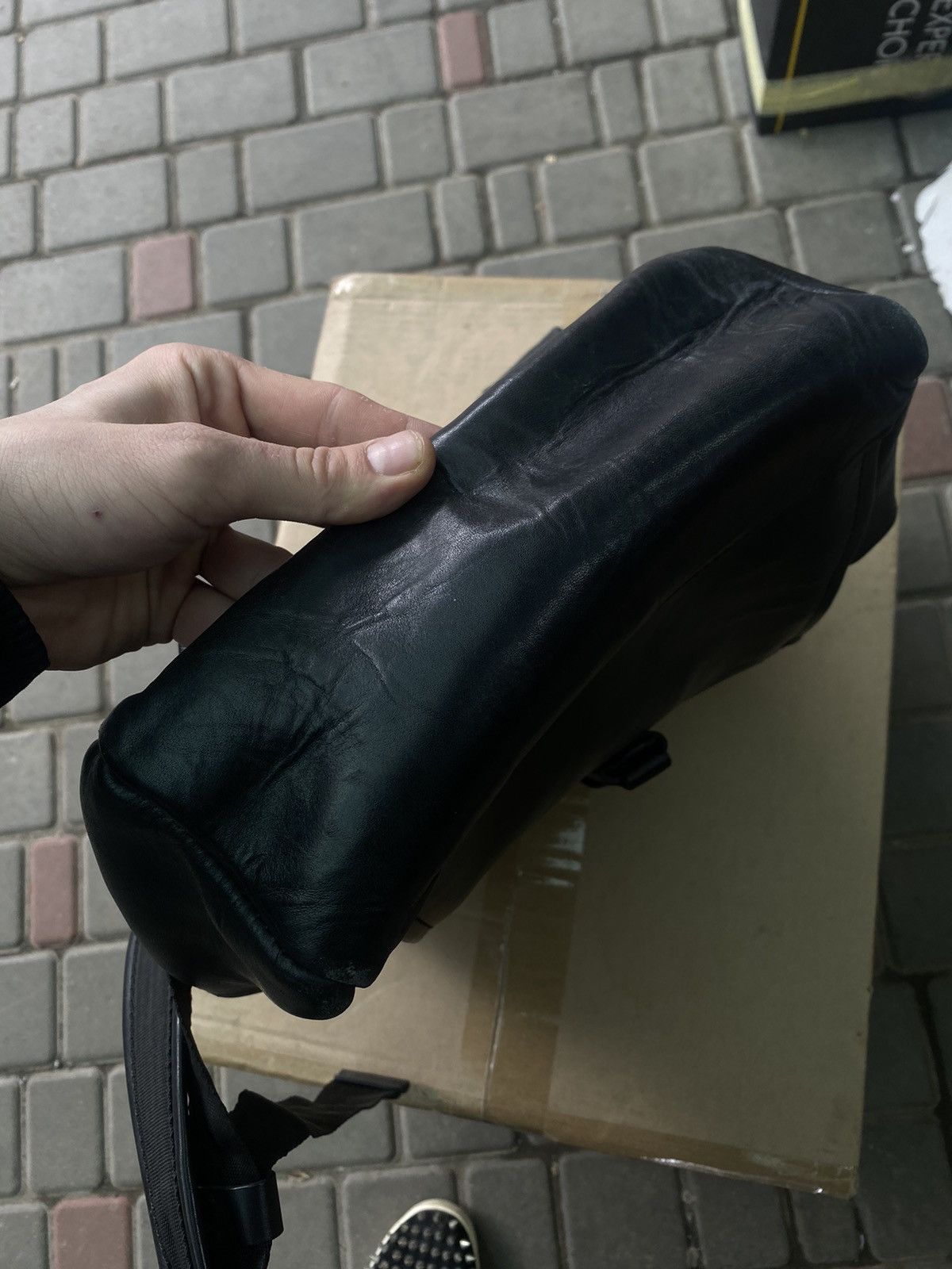Leather Polikov Lab Black Leather Backpack Japanese Brand Size ONE SIZE - 8 Thumbnail