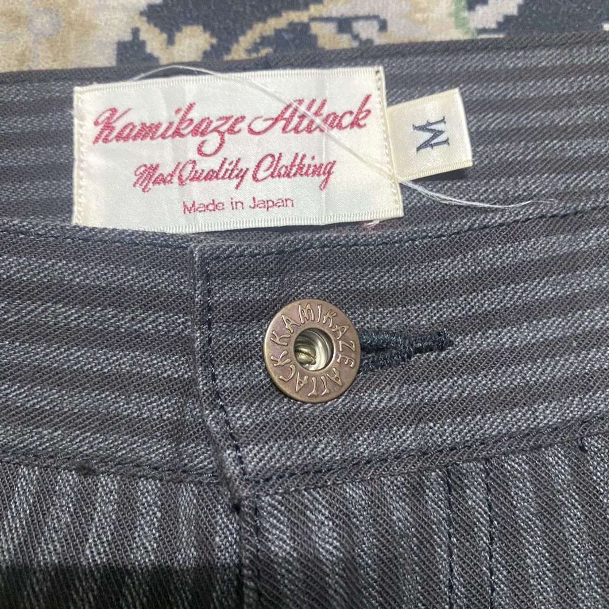 Kamikaze Attack KAMIKAZE ATTACK Hickory Striped Carpenter Pants Size US 30 / EU 46 - 22 Thumbnail