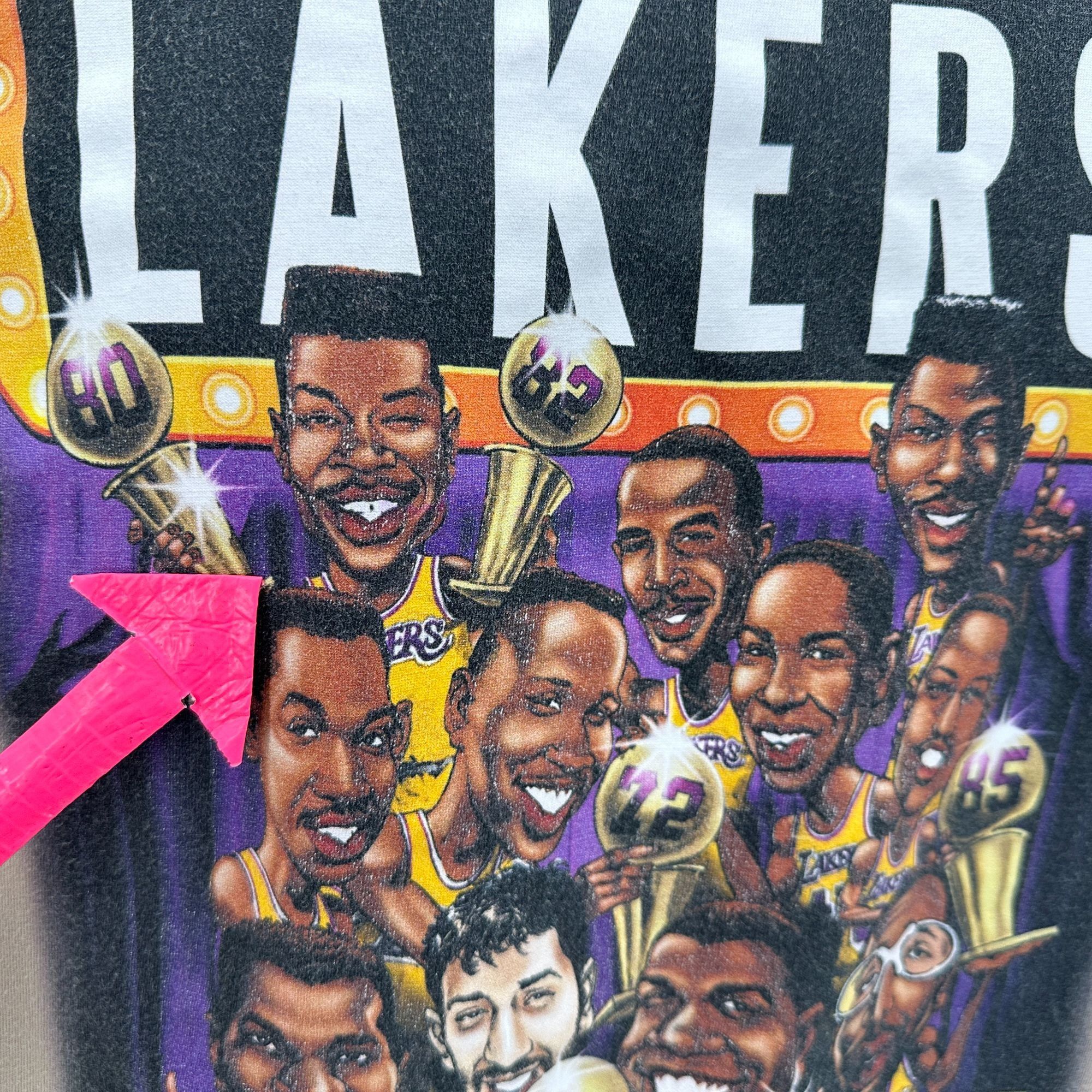 Mitchell & Ness Mitchell & Ness Mens Medium Shirt Los Angeles Lakers 80s Size US M / EU 48-50 / 2 - 5 Thumbnail