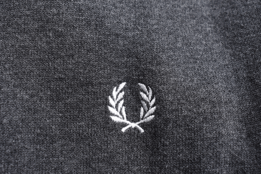 Fred Perry Fred Perry Men's Knitted Polo Shirt Charcoal Grey Size L Size US L / EU 52-54 / 3 - 2 Thumbnail