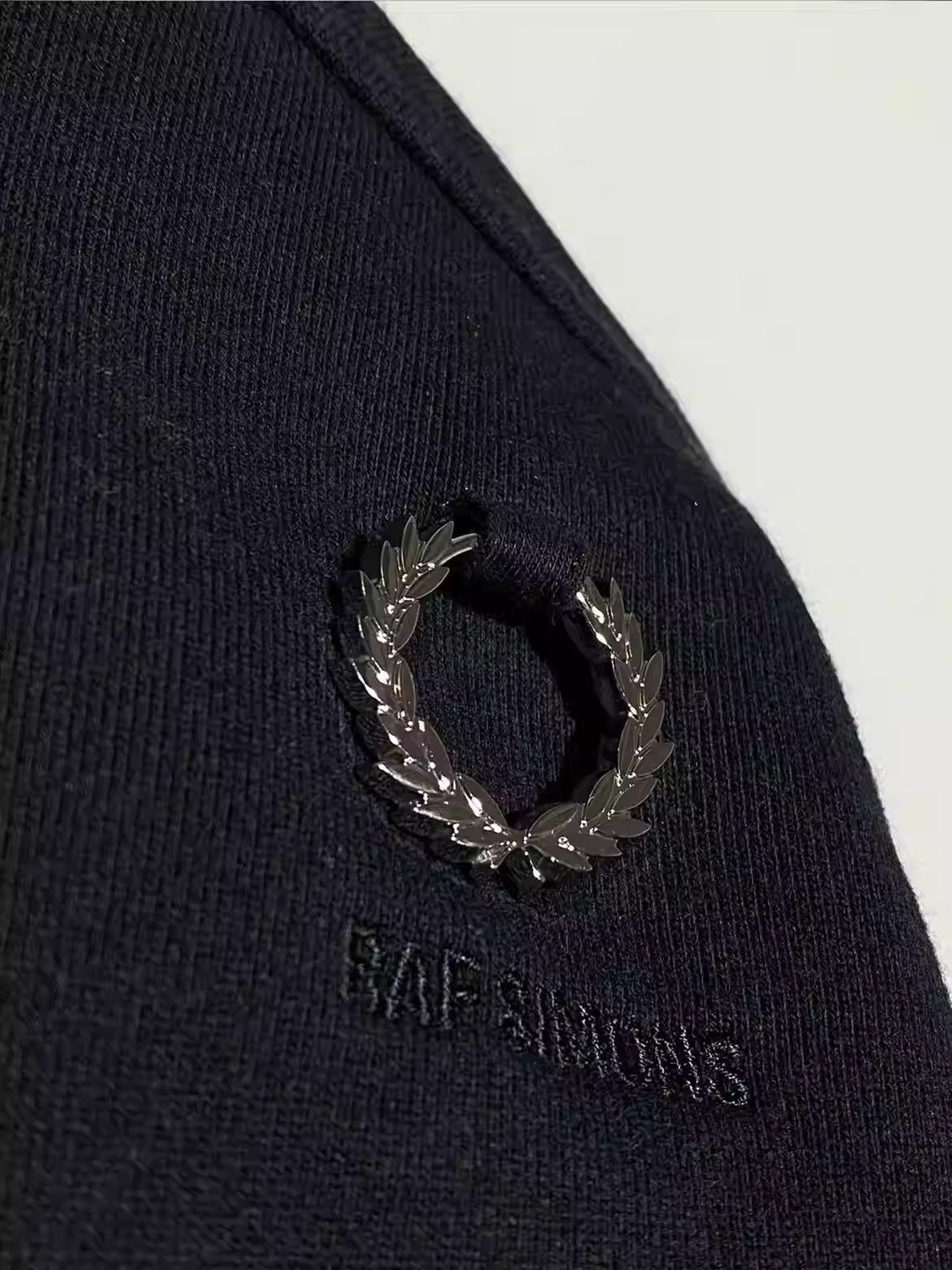 Raf Simons Raf Simons × Fred Perry oversized metal logos sweatshirt-25 Size US M / EU 48-50 / 2 - 5 Thumbnail
