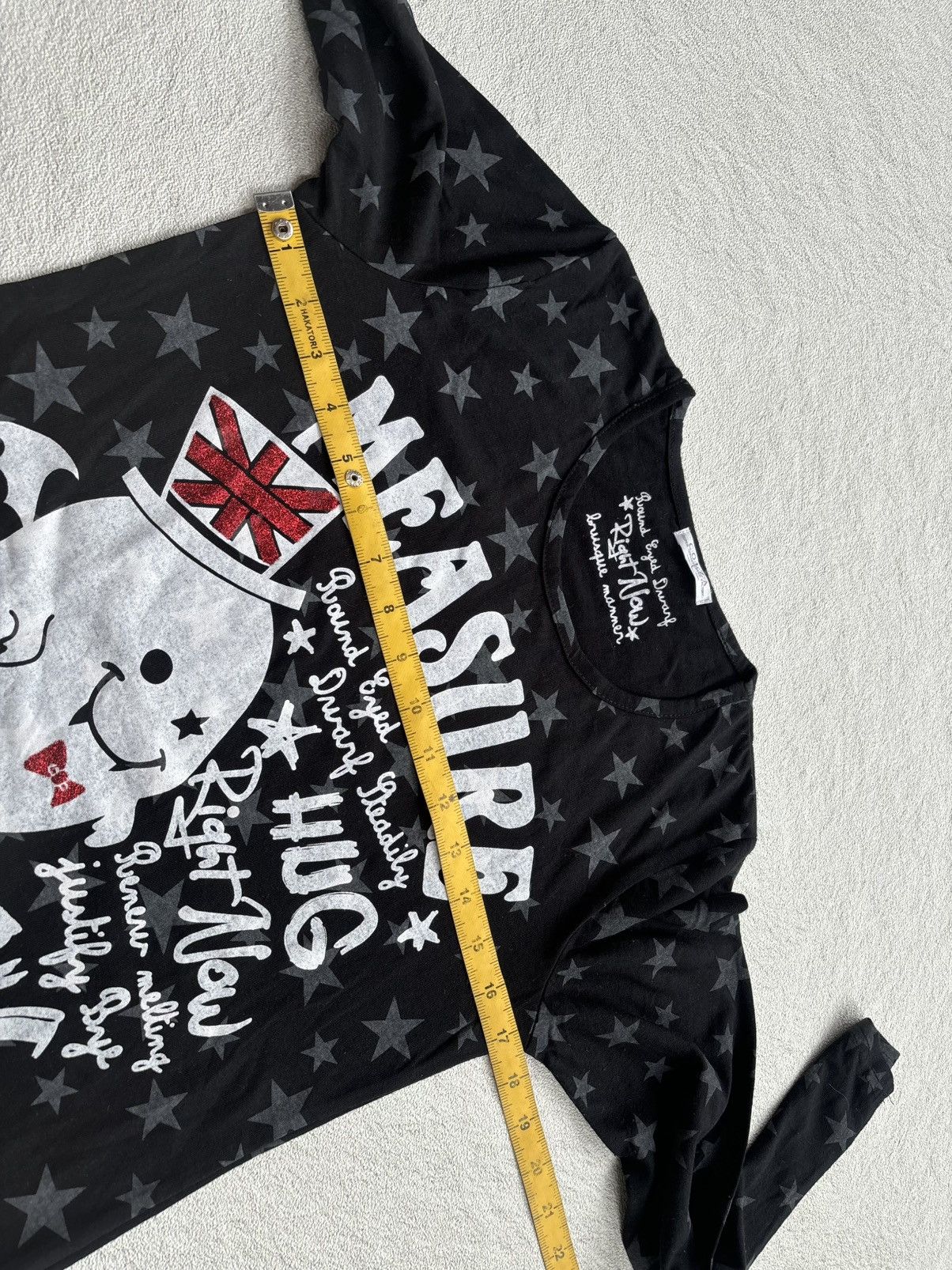 Hysteric Glamour Y2k Colza Measure Star Longsleeve Size US M / EU 48-50 / 2 - 7 Thumbnail