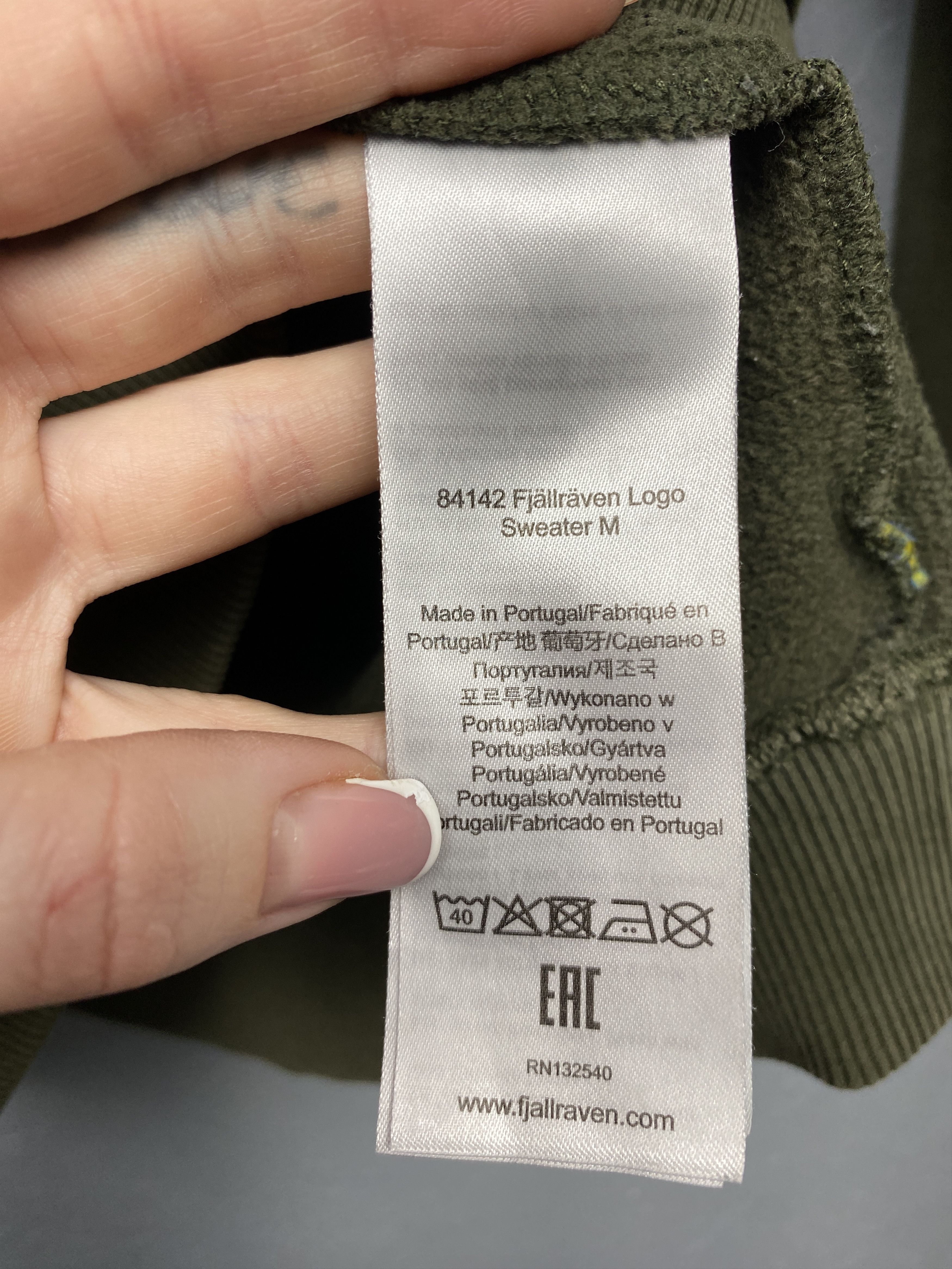 Fjallraven Fjallraven Vintage Mens Crew Neck Sweatshirt Size US M / EU 48-50 / 2 - 7 Thumbnail