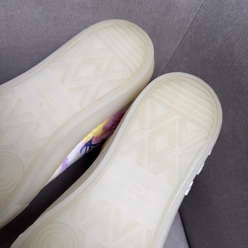 Louis Vuitton Louis Vuitton Colorful Casual Fashion Sneakers - Size US 8 / EU 41 - 9 Thumbnail