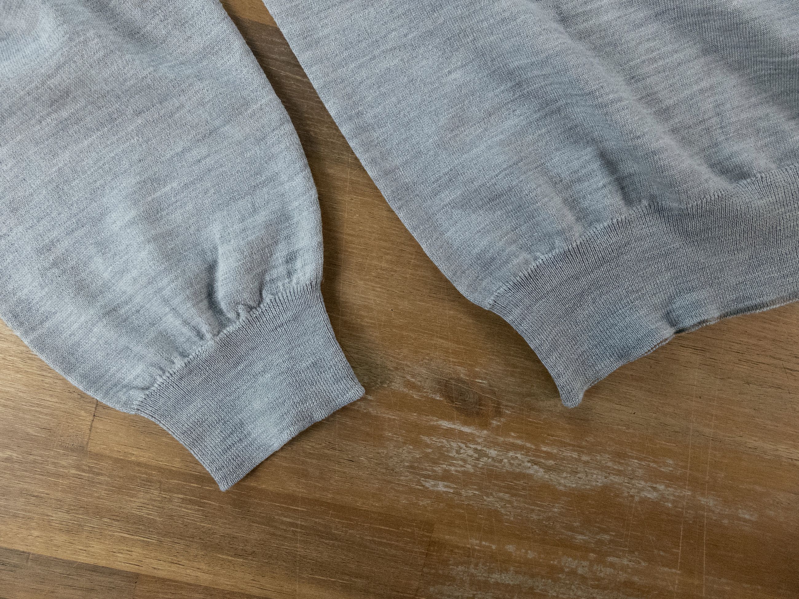 Zanone ZANONE Flexwool gray wool sweater 3XL / 56 IT q Size US XXL / EU 58 / 5 - 6 Thumbnail
