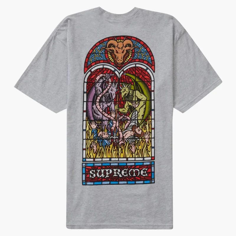 Supreme Supreme Worship tee Size US L / EU 52-54 / 3 - 1 Thumbnail