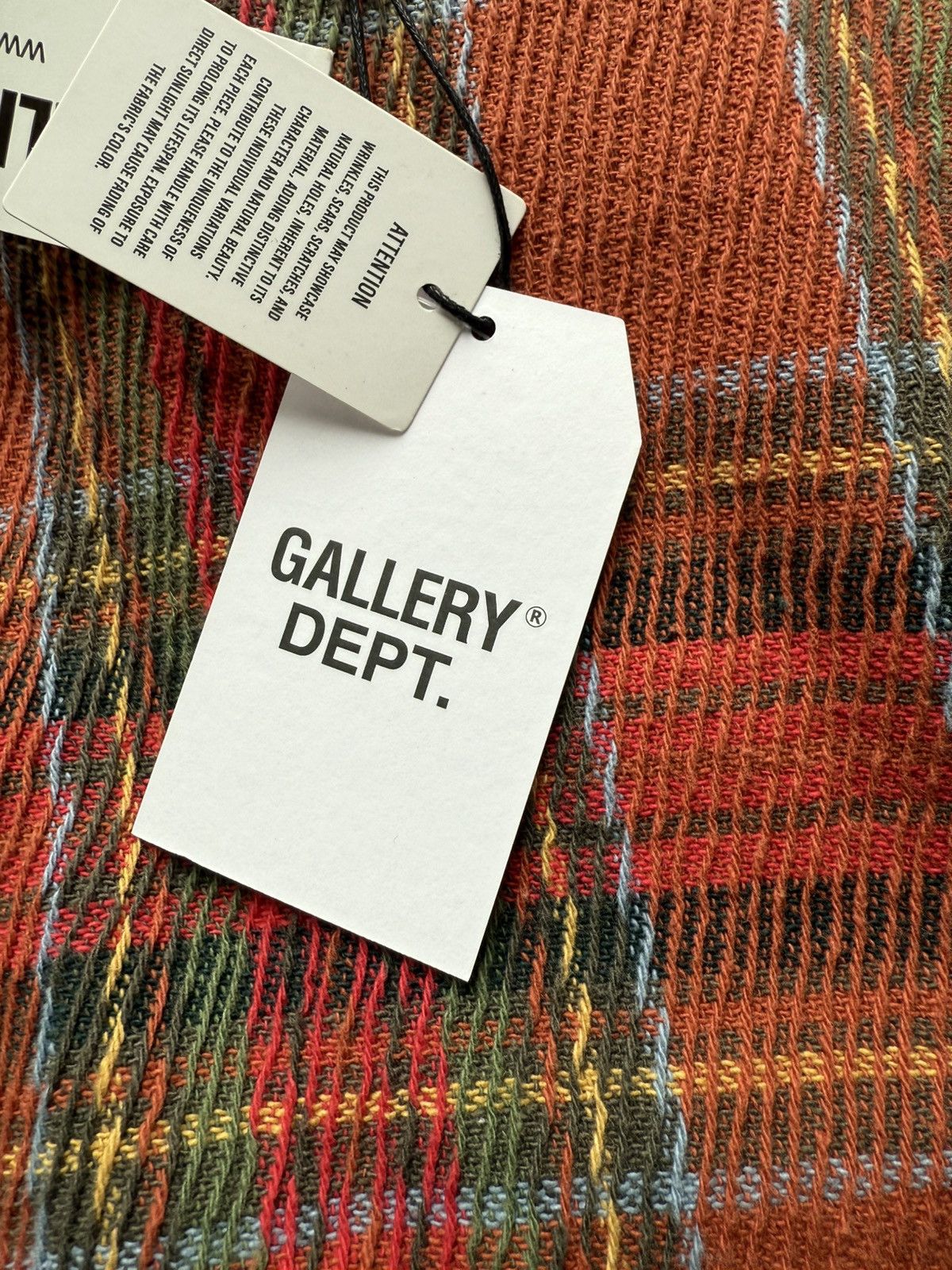 Gallery Dept. Gallery Dept Marley Flannel (Distressed) — Rare Colorway Size US M / EU 48-50 / 2 - 5 Thumbnail