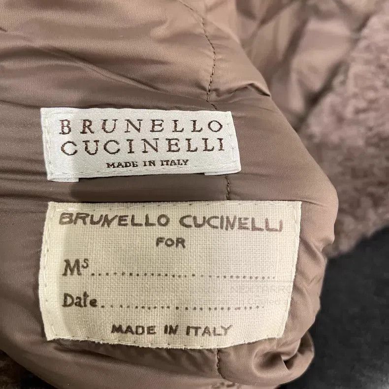 Brunello Cucinelli Brunello Cucinelli Dark Grey Cotton Short Jacket Size XS / US 0-2 / IT 36-38 - 3 Thumbnail