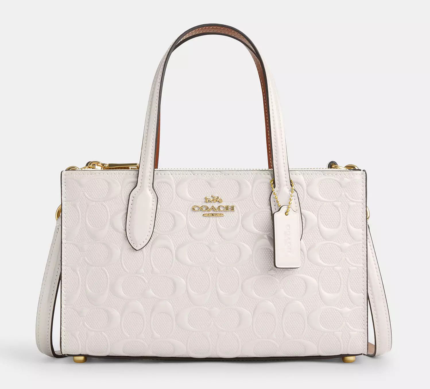 Coach Nina Small Tote Bag In Signature Leather CT854 Size ONE SIZE - 9 Thumbnail