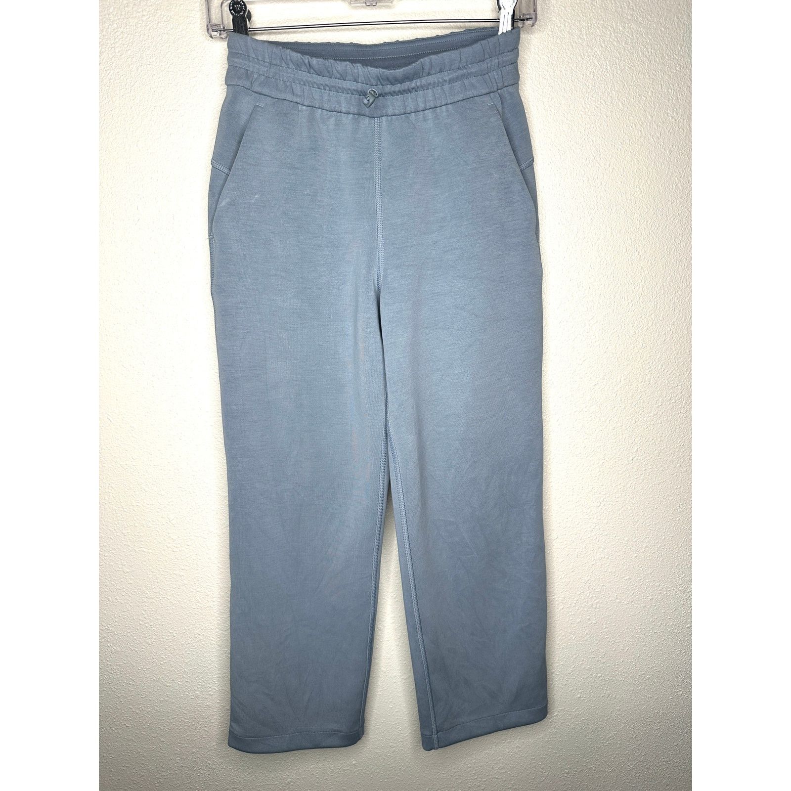 Lululemon Lululemon Softstreme Blue High Rise Drawstring Pant Size 2 Size 26" / US 2 / IT 38 - 7 Thumbnail