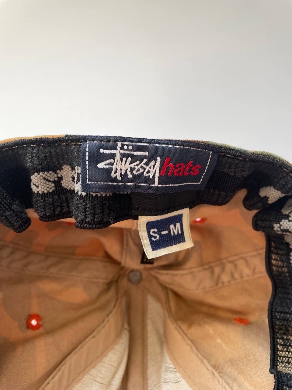 Stussy Vintage Stussy 90s camouflage military usa camo cap hat logo Size ONE SIZE - 5 Thumbnail