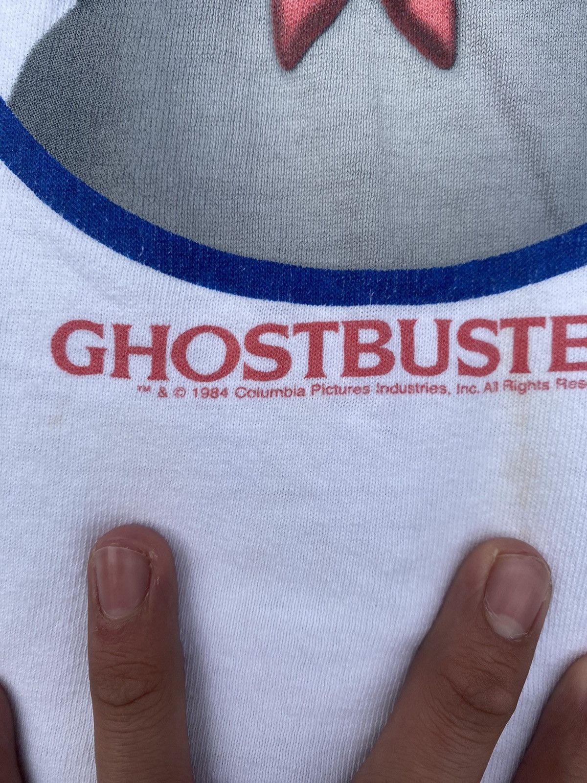 Vintage VTG OG 1984 GHOSTBUSTERS SHIRT Size US XL / EU 56 / 4 - 2 Thumbnail