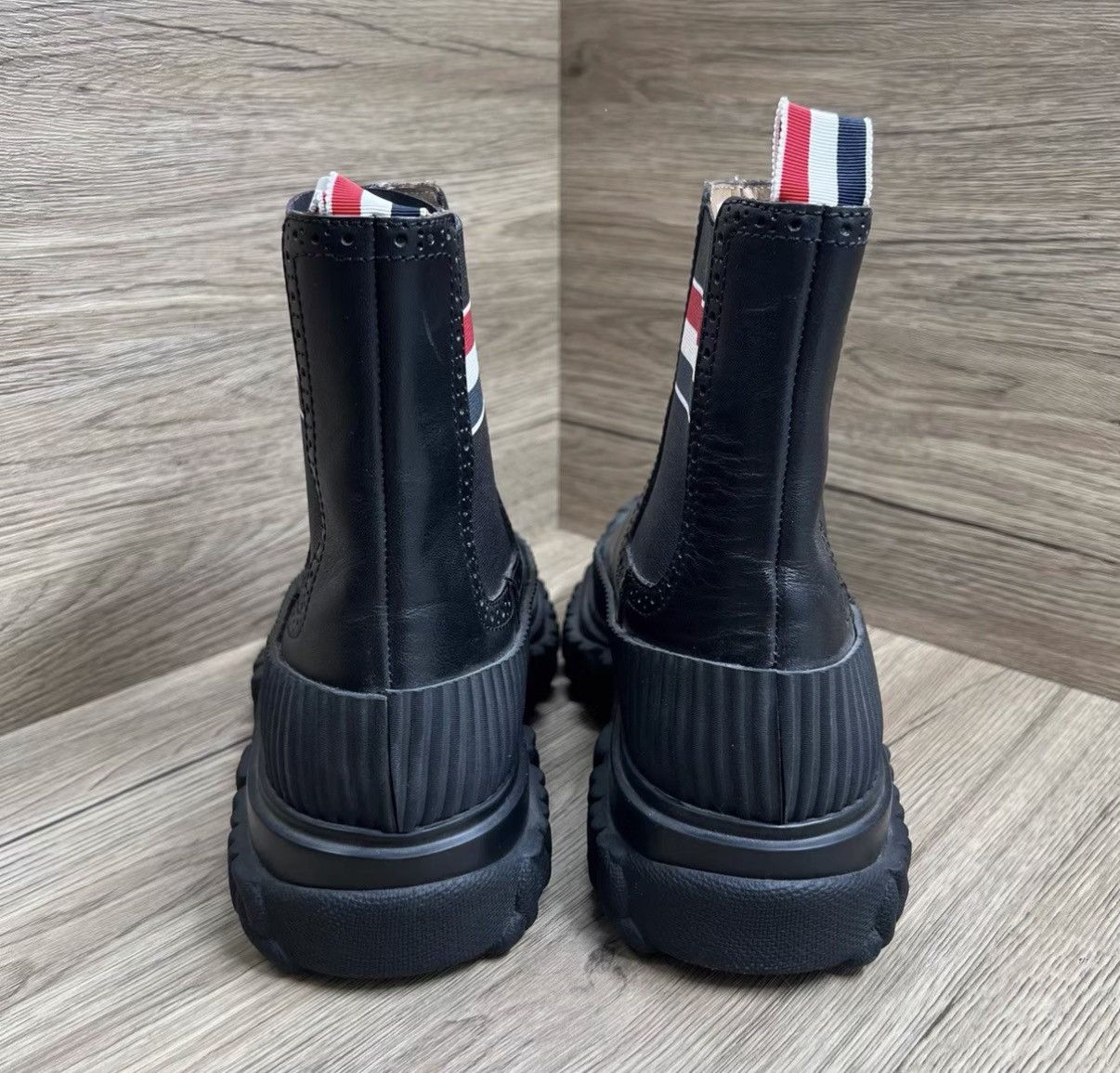Thom Browne Thom Browne Striped Ankle Boots J41 Size US 6 / IT 36 - 4 Thumbnail