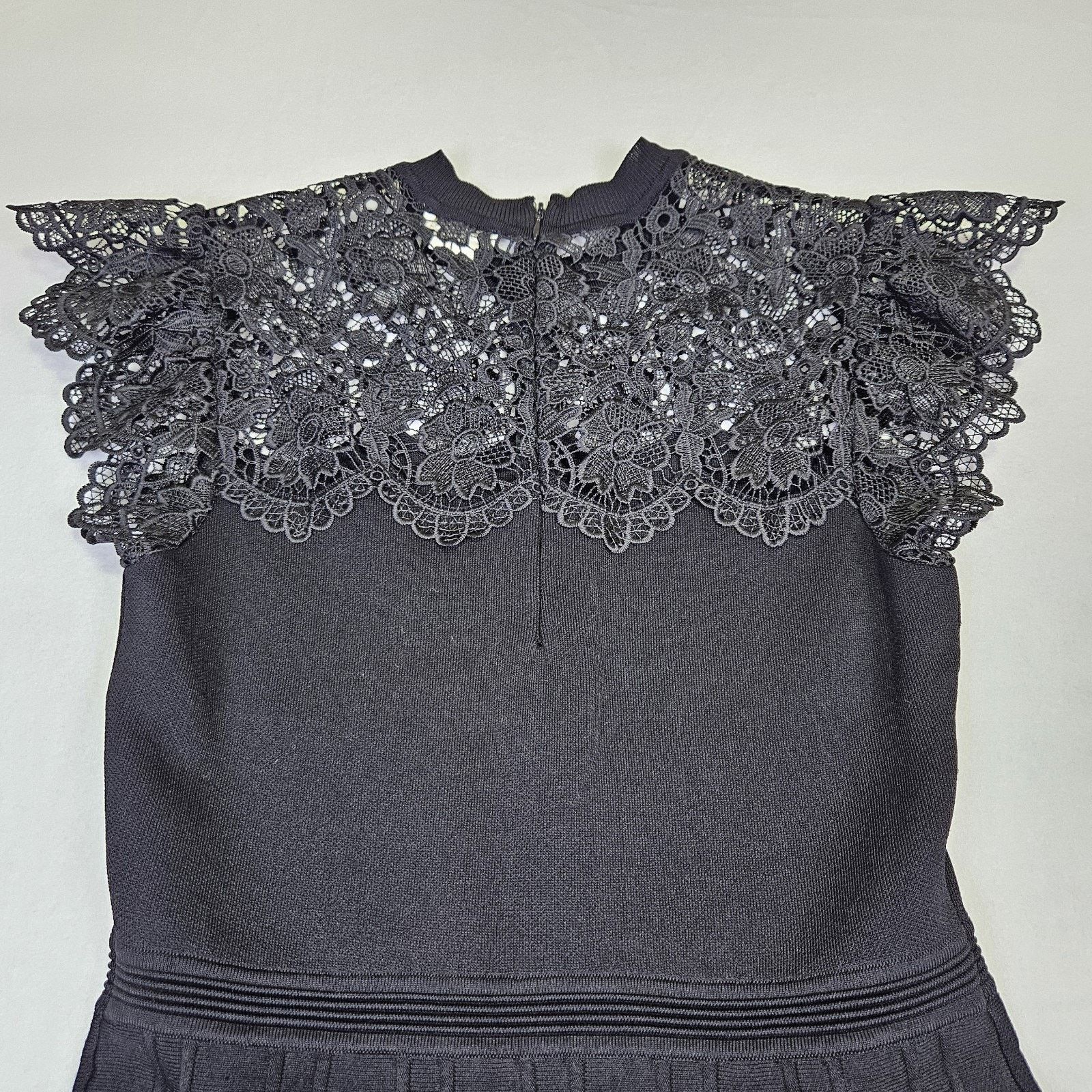 Other Shoshanna Sandra Dress M Black Whimsigoth Size M / US 6-8 / IT 42-44 - 10 Thumbnail