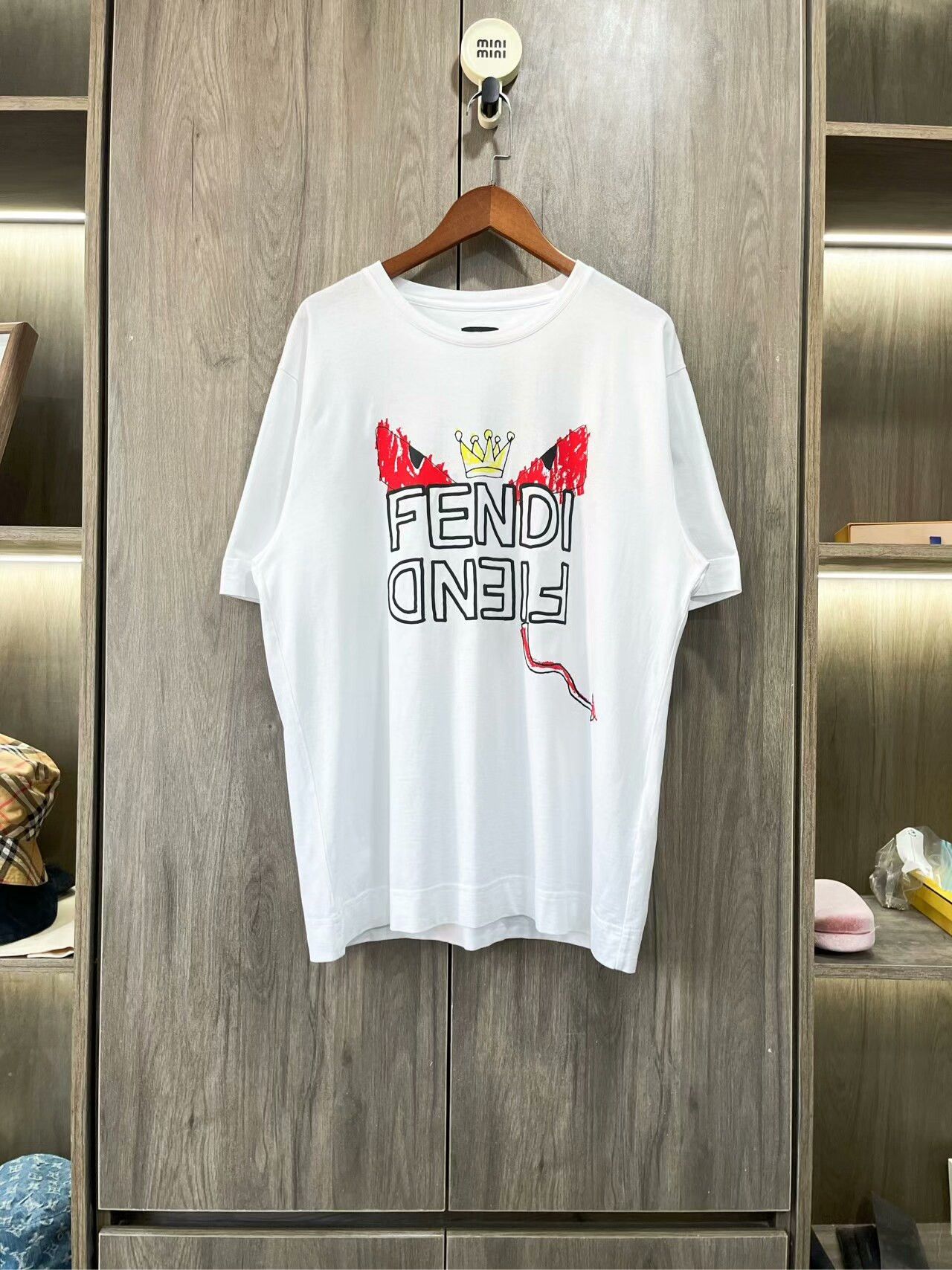 Fendi Fendi White Devil Short Sleeve M Size US M / EU 48-50 / 2 - 1 Thumbnail