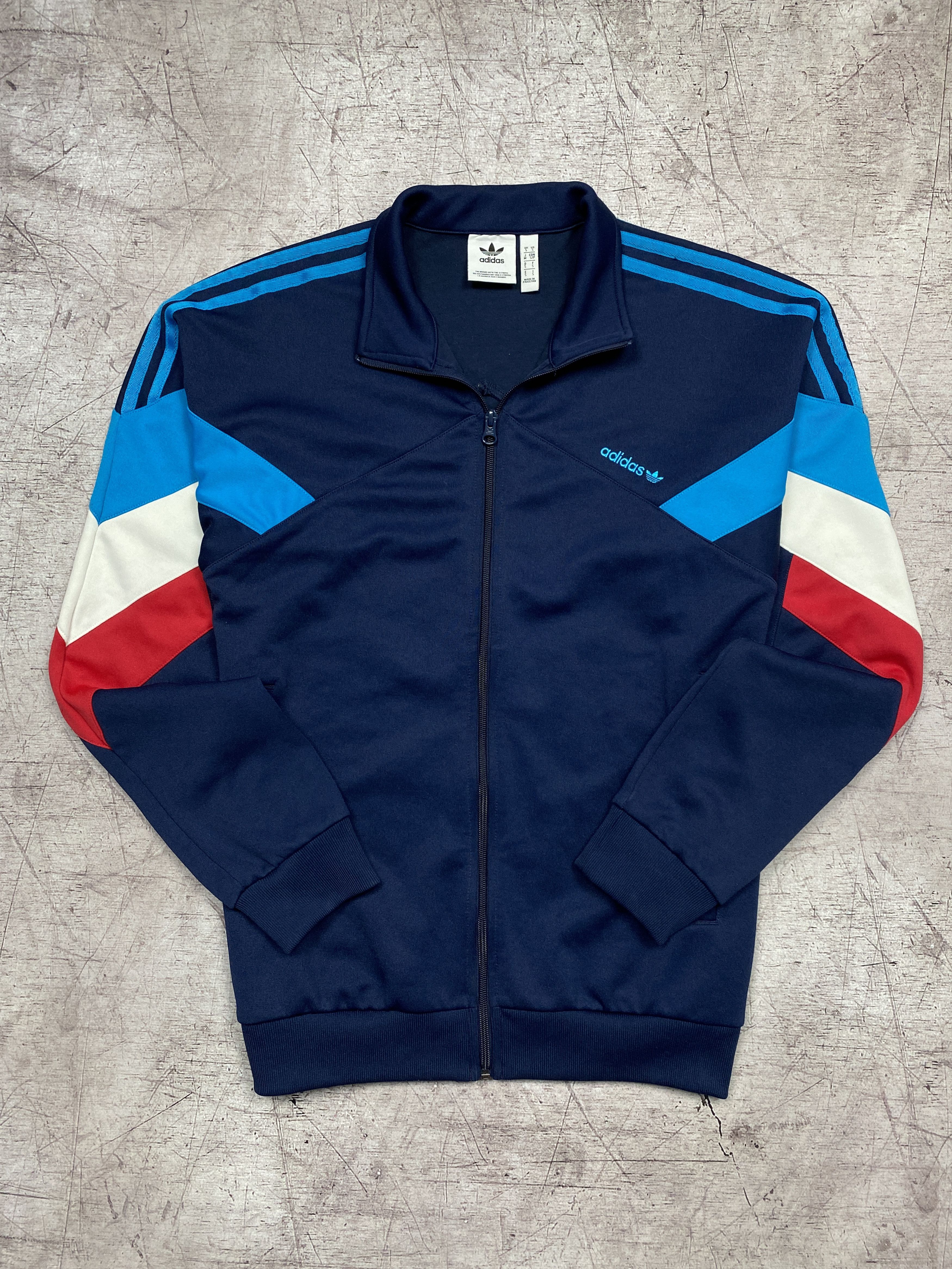 Adidas × Vintage Adidas Vintage Style Mens Track Top Jacket Size US S / EU 44-46 / 1 - 1 Thumbnail