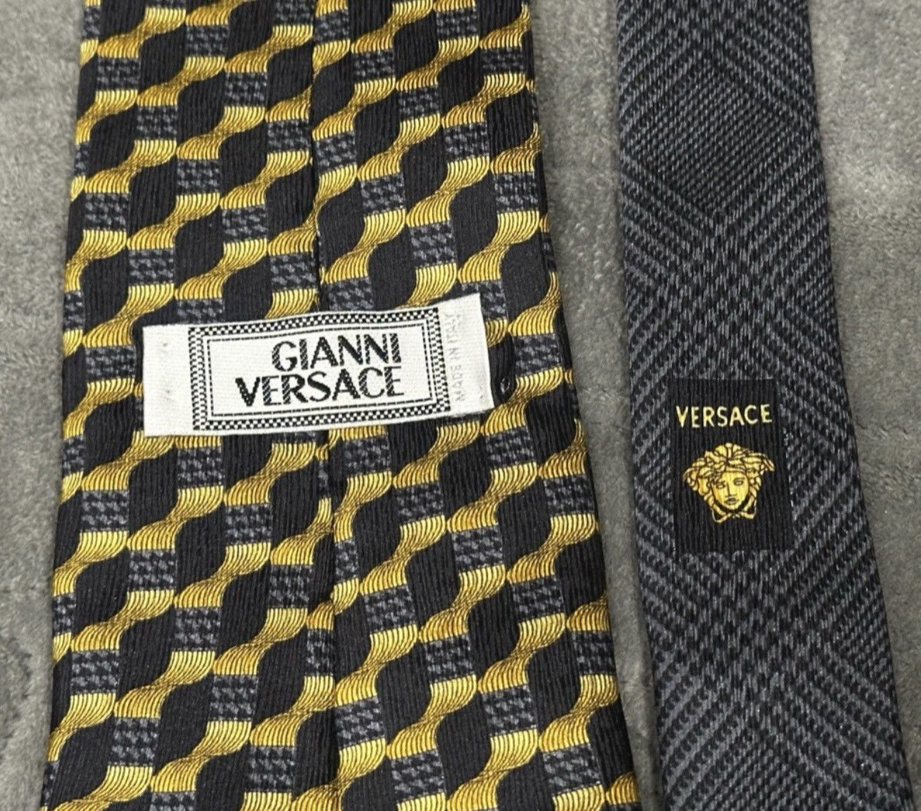 Versace Gianni Versace Vintage Silk Tie Size ONE SIZE - 1 Thumbnail