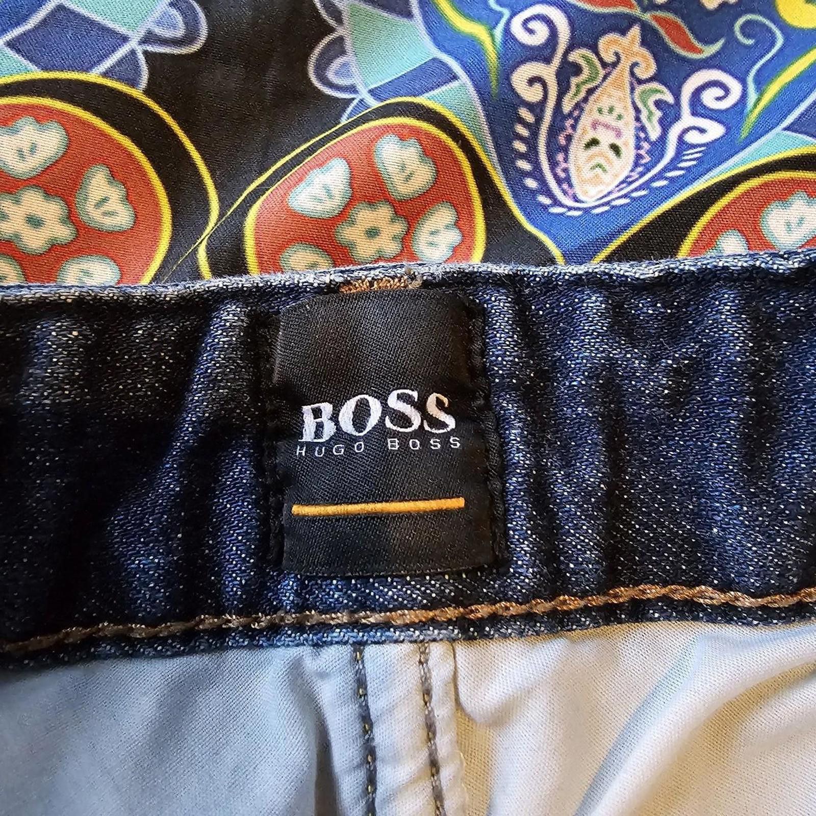 Hugo Boss Hugo Boss Men's Blue Jeans Size US 32 / EU 48 - 3 Thumbnail
