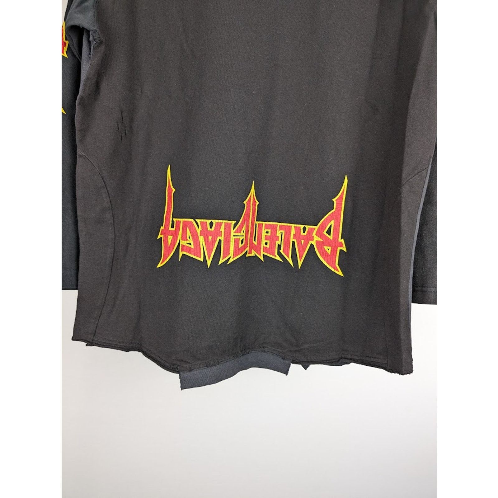 Balenciaga o1rshd1 Speed Hunter Long Sleeve T-Shirt in Black Size US L / EU 52-54 / 3 - 19 Thumbnail