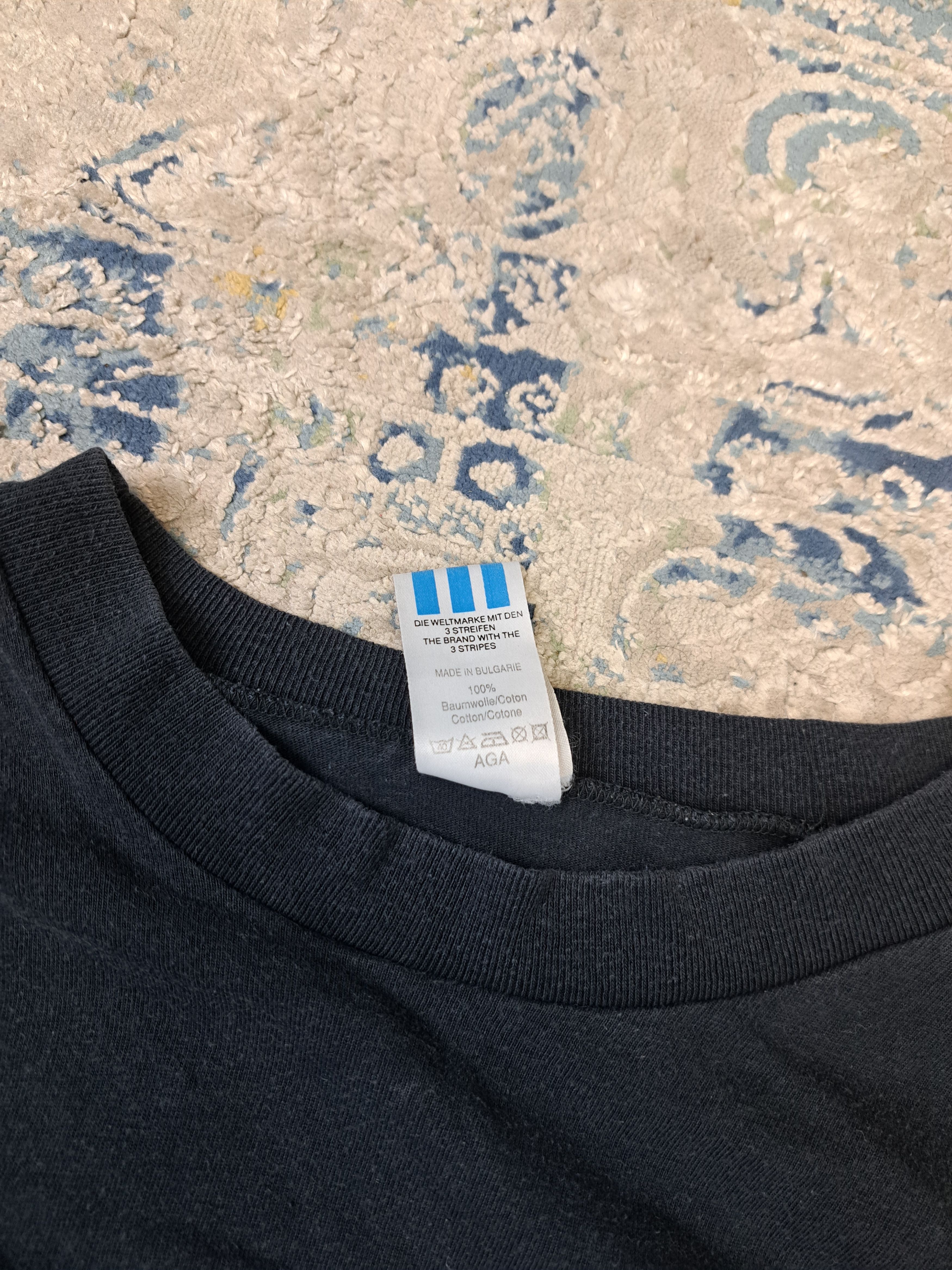 Adidas Vintage 90s Adidas Heavyweight Cotton Shirt Big Logo Size US XL / EU 56 / 4 - 5 Thumbnail