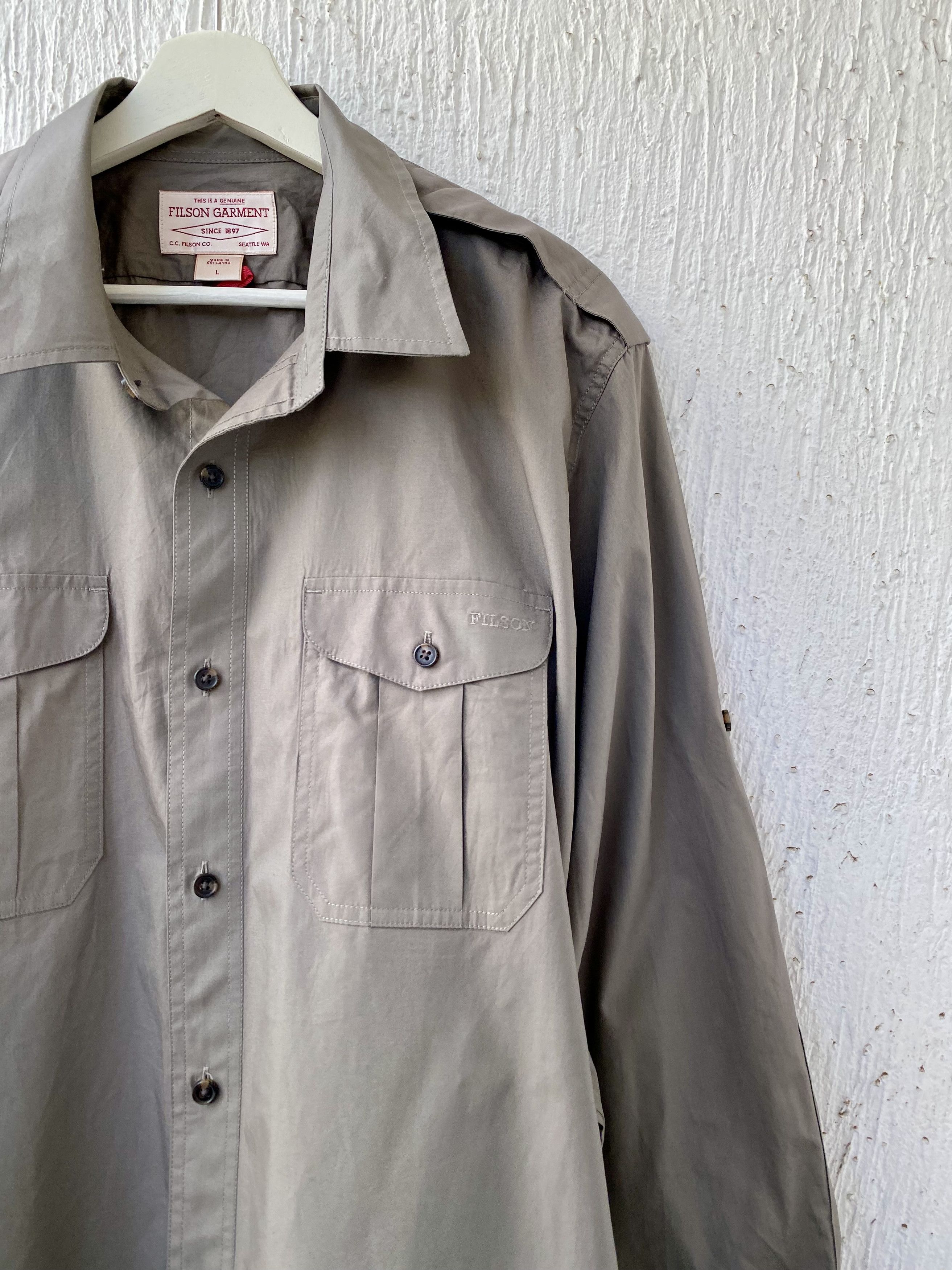 Filson Lightweight Alaskan Guide Shirt Size US L / EU 52-54 / 3 - 2 Thumbnail