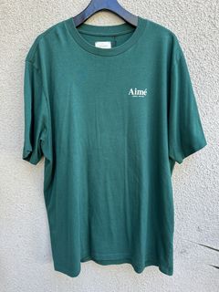 Buy Aimé Leon Dore Logo-embroidered Colour-block Cotton-jersey T-shirt Xl -  Blue At 50% Off