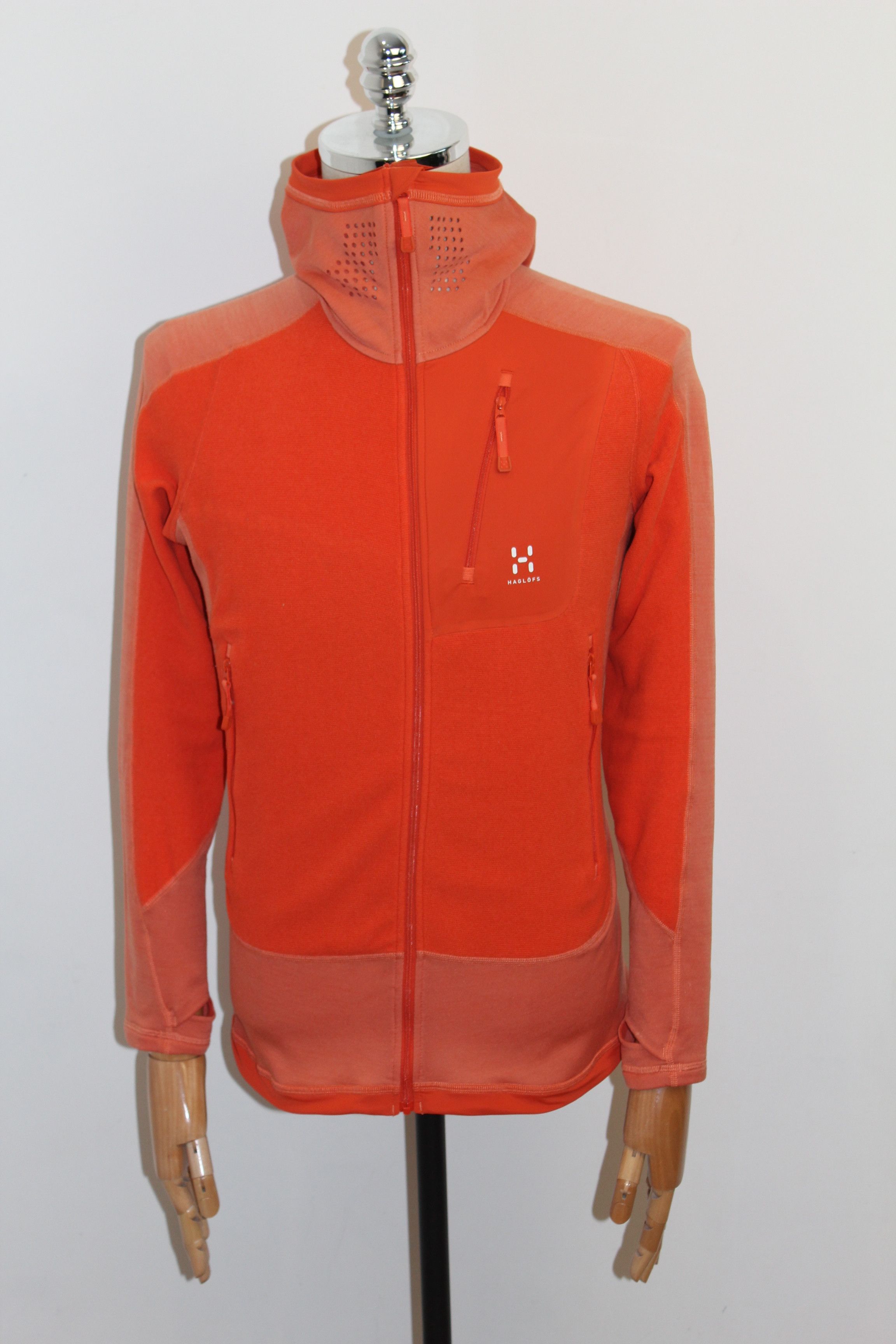 Haglofs Haglöfs polartekc fleece hooded jacket Size L / US 10 / IT 46 - 1 Thumbnail