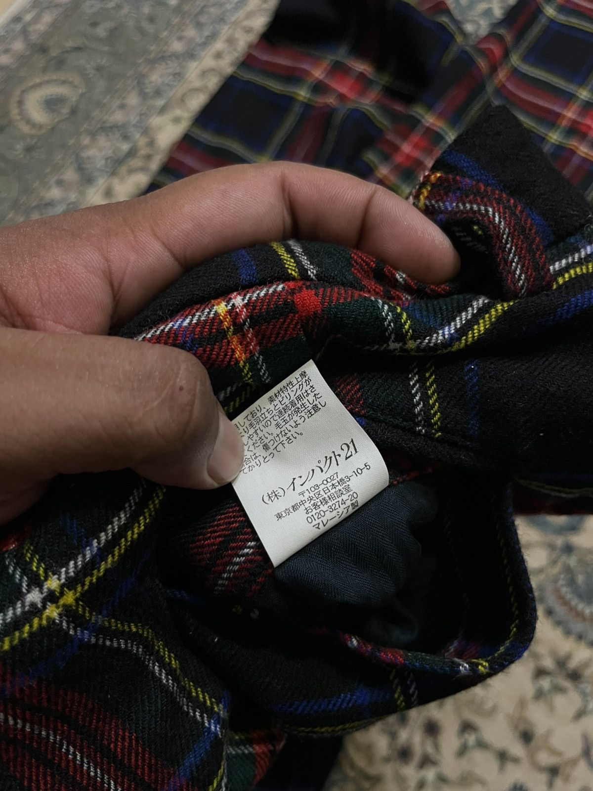 Polo Ralph Lauren Polo Ralph Lauren tartan trousers Size US 29 - 8 Thumbnail