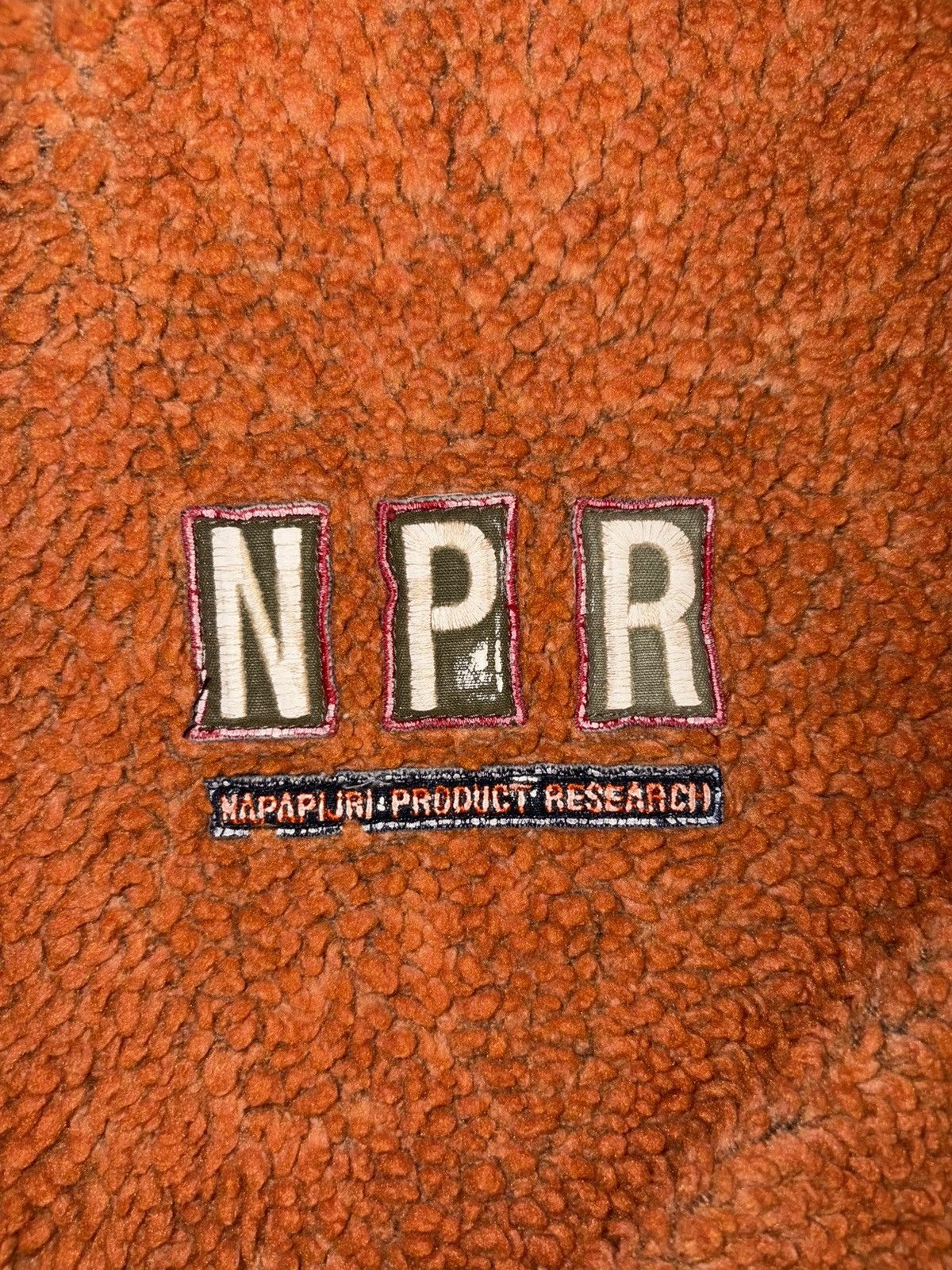 Napapijri Orange fuzzy Napa quarter zip Size US L / EU 52-54 / 3 - 4 Thumbnail