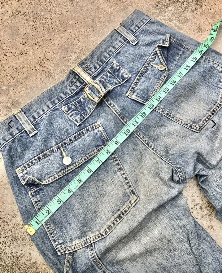 FCUK BAGGY WIDE LEG CARPENTER DENIM BY FCUK Size 33" - 6 Thumbnail