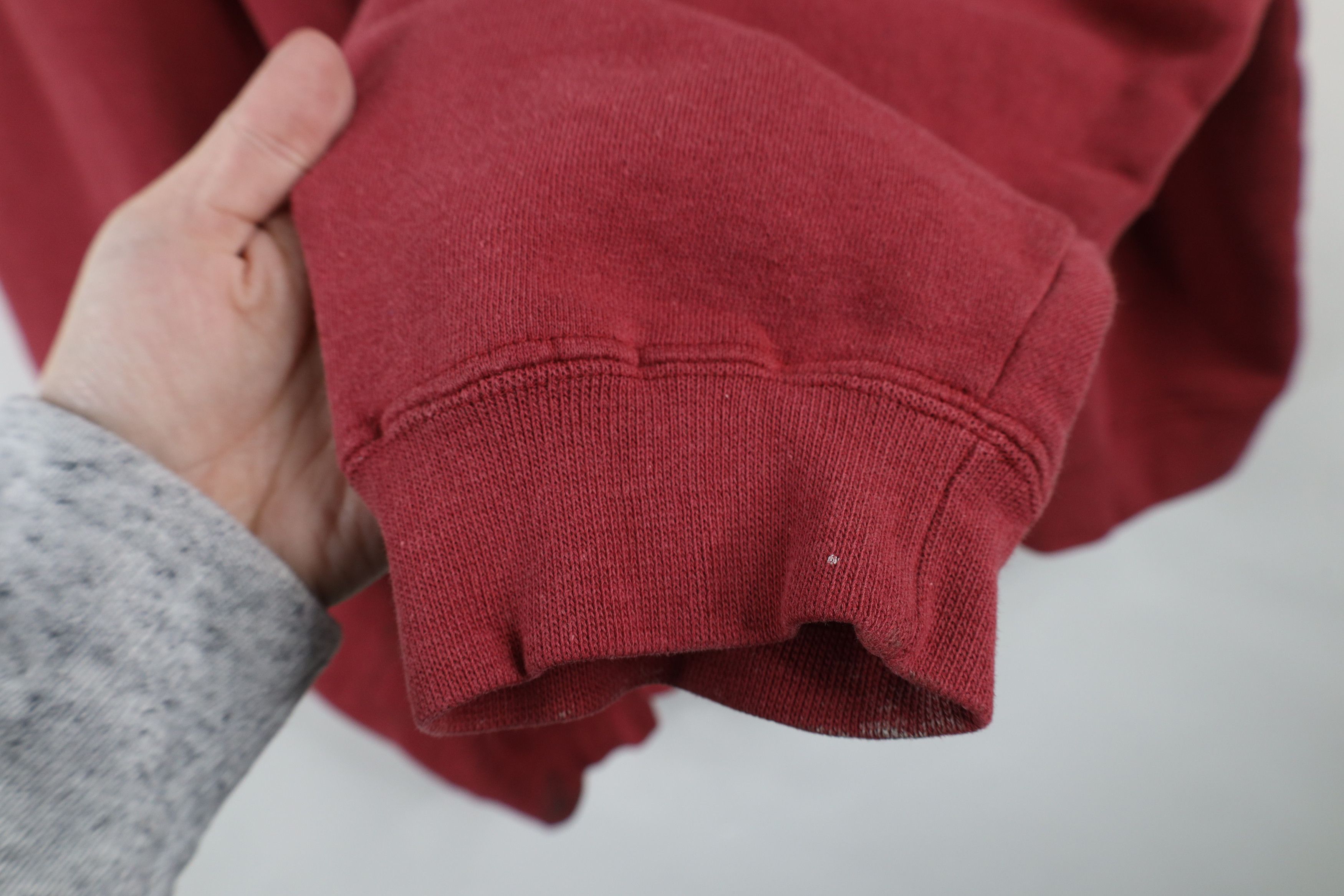 Big Dogs × Vintage Vintage 90s Big Dogs Spell Out Half Zip Pullover Sweatshirt Size US L / EU 52-54 / 3 - 8 Thumbnail