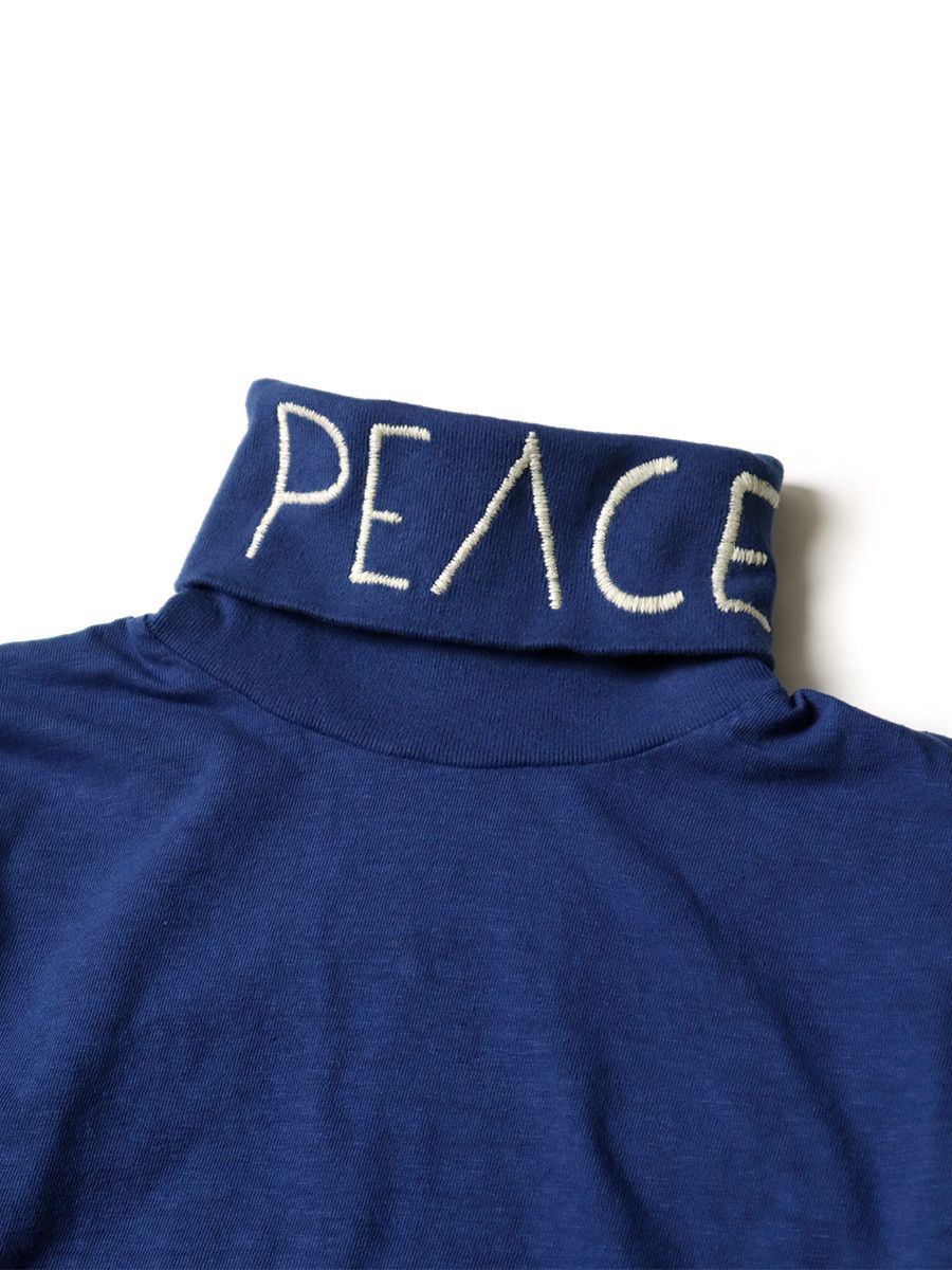 Kapital Kapital high neck PEACE embroidery Long Sleeve T-shirt Size US M / EU 48-50 / 2 - 3 Thumbnail