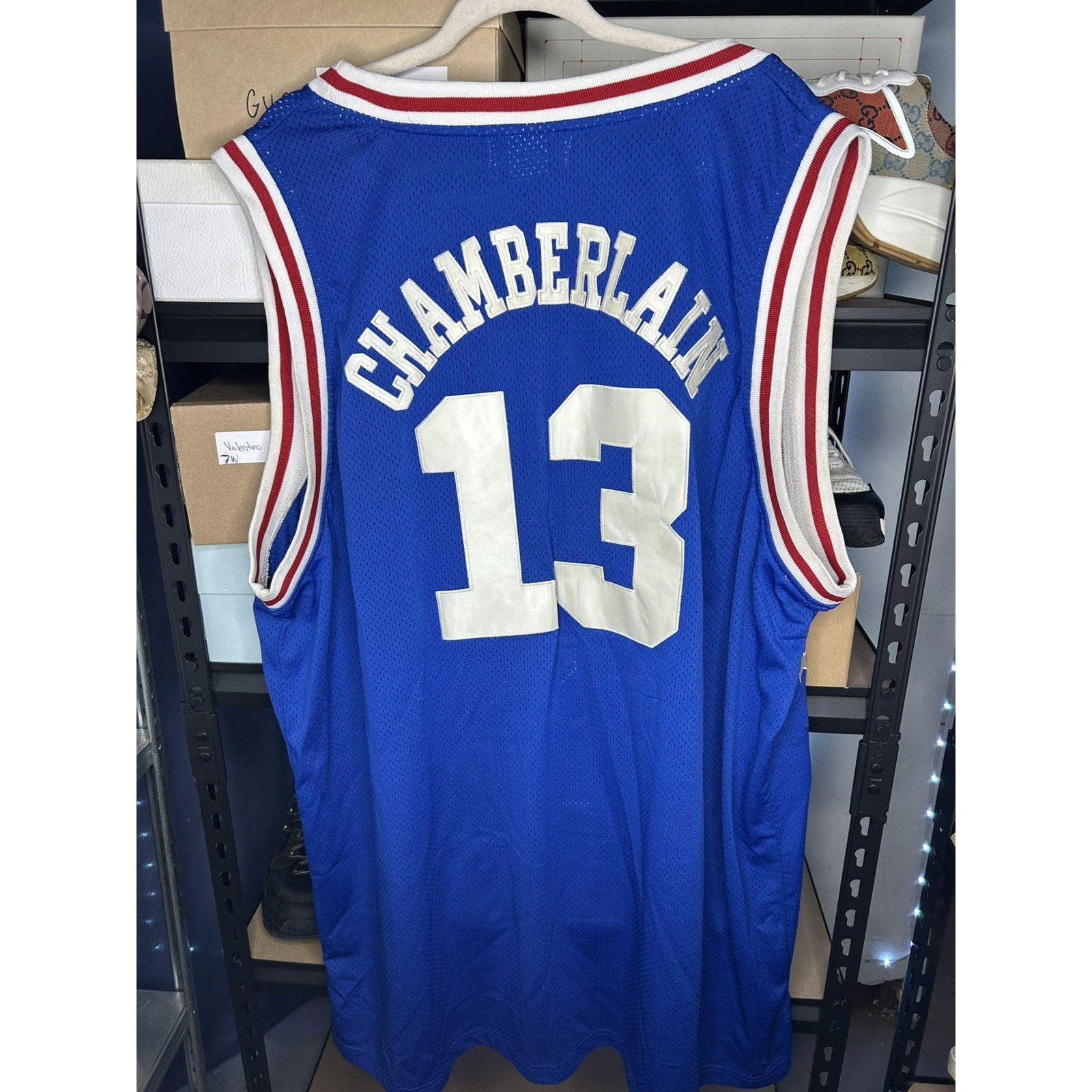 Mitchell & Ness CHAMBERLAIN #13 1967 NBA MVP Jersey-Mitchell & Ness: Size 60 Size US XXL / EU 58 / 5 - 5 Thumbnail