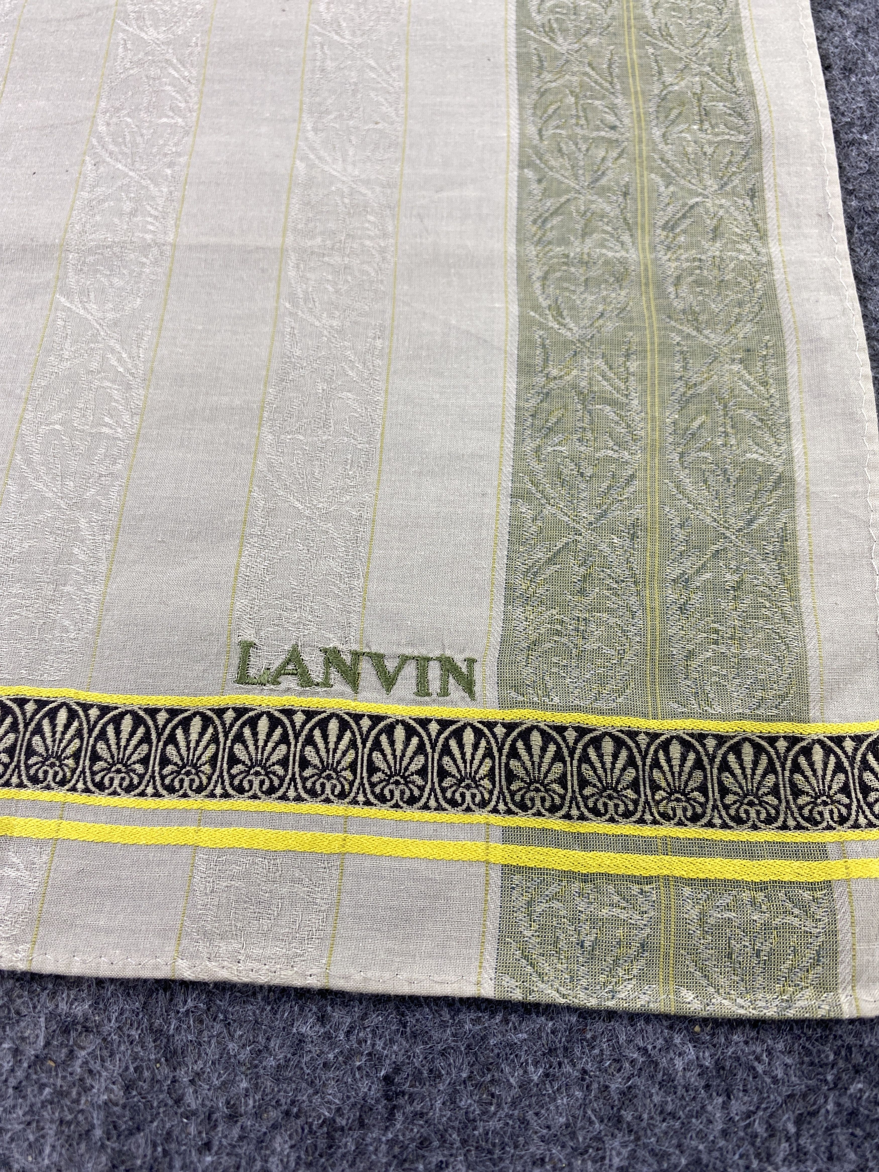 Lanvin Lanvin Handkerchief / Bandana / Neckerchief / Headscarf-B328 Size ONE SIZE - 5 Thumbnail