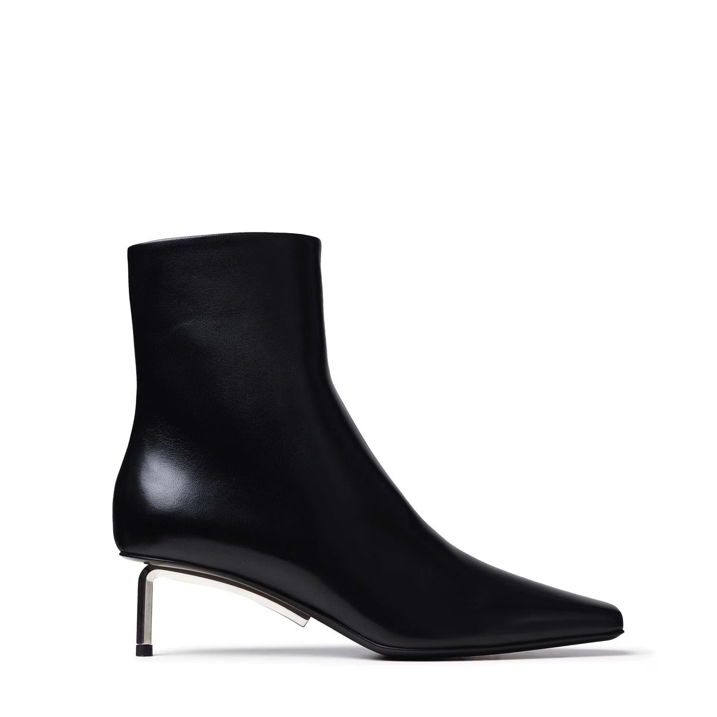 Off-White o1g2r1mq0125 Nappa Allen Ankle Boots in Black Size US 7.5 / IT 37.5 - 1 Thumbnail