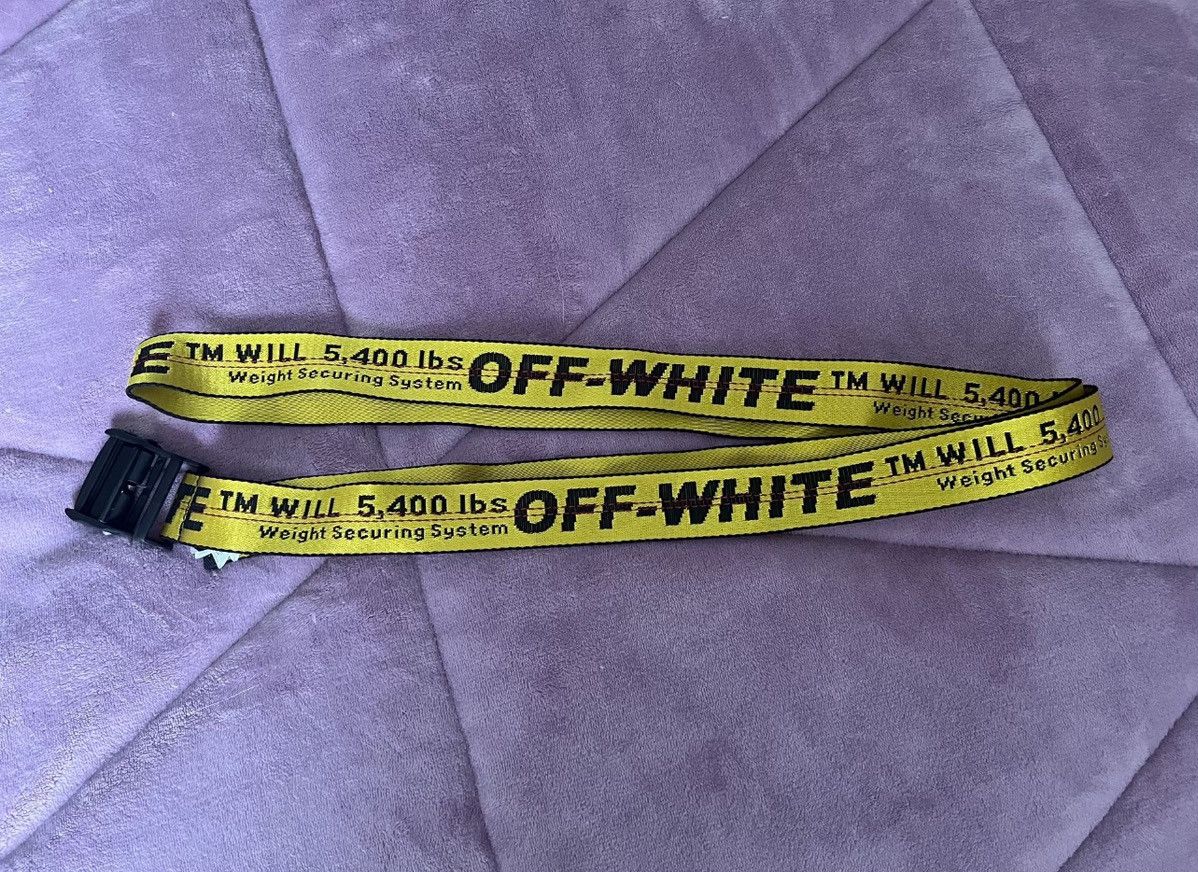 Off-White c/o Virgil Abloh Classic Arrow Belt H35 in Black for Men