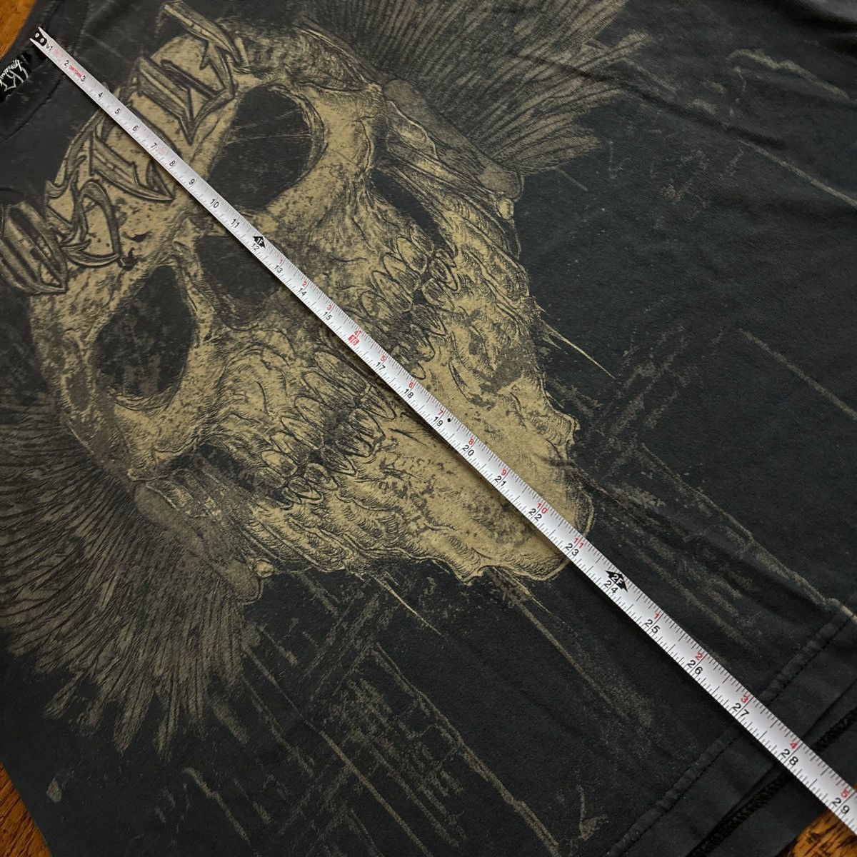 Affliction Vintage black and tan affliction style tee Size US XXL / EU 58 / 5 - 5 Thumbnail