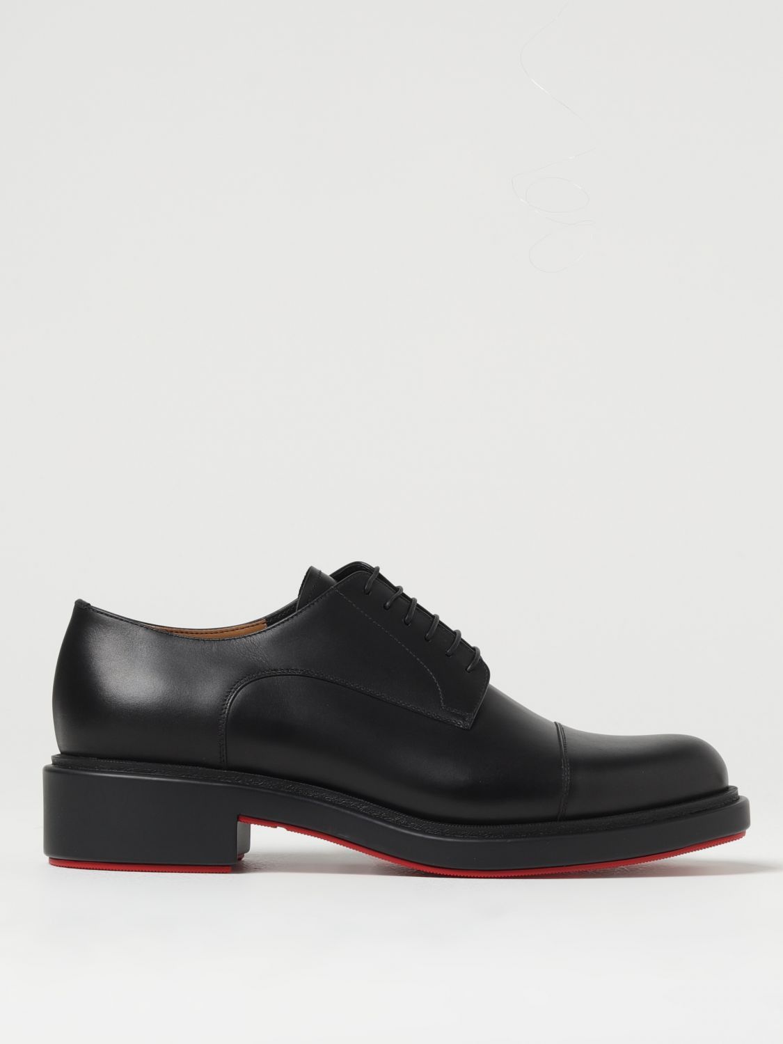 image of Christian Louboutin Brogue Shoes Men Black (Size 8)
