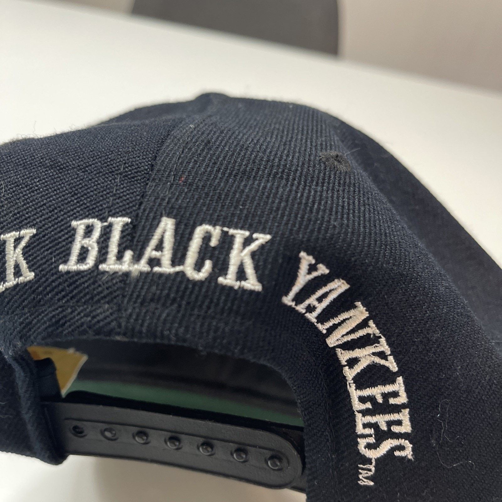 Vintage Vtg New York Black Yankees Hat NLBM Negro League Snapback Size ONE SIZE - 7 Thumbnail