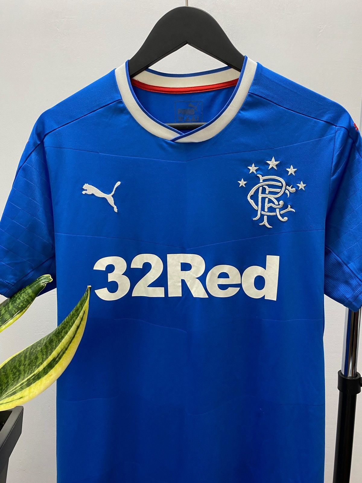 Puma GLASGOW RANGERS 2016-2018 HOME PUMA FOOTBALL SHIRT JERSEY Size US M / EU 48-50 / 2 - 5 Thumbnail