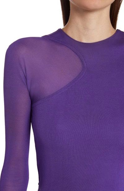 Tom Ford o1loc1c0924 ABJ668 Cut and Sewn Dress in Purple Size S / US 4 / IT 40 - 5 Thumbnail