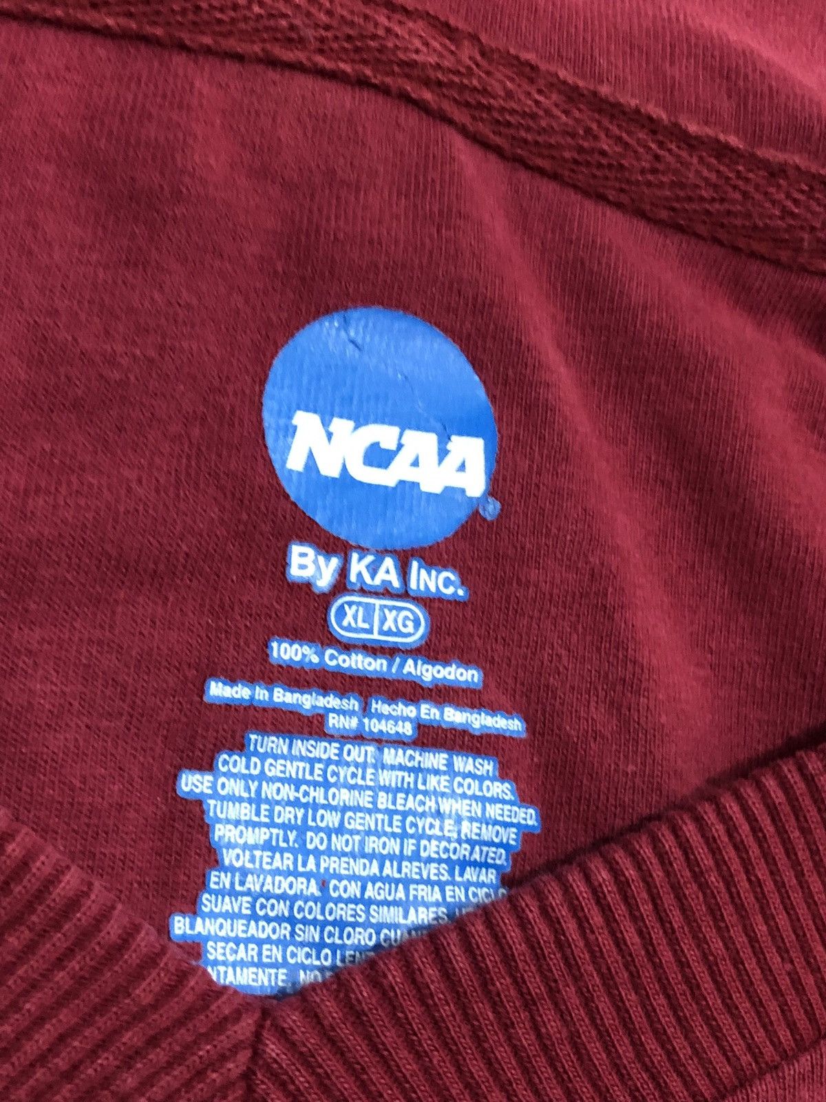 NCAA × Vintage Y2K Arkansas Razorbacks Hoodie Size XL / US 12-14 / IT 48-50 - 7 Thumbnail