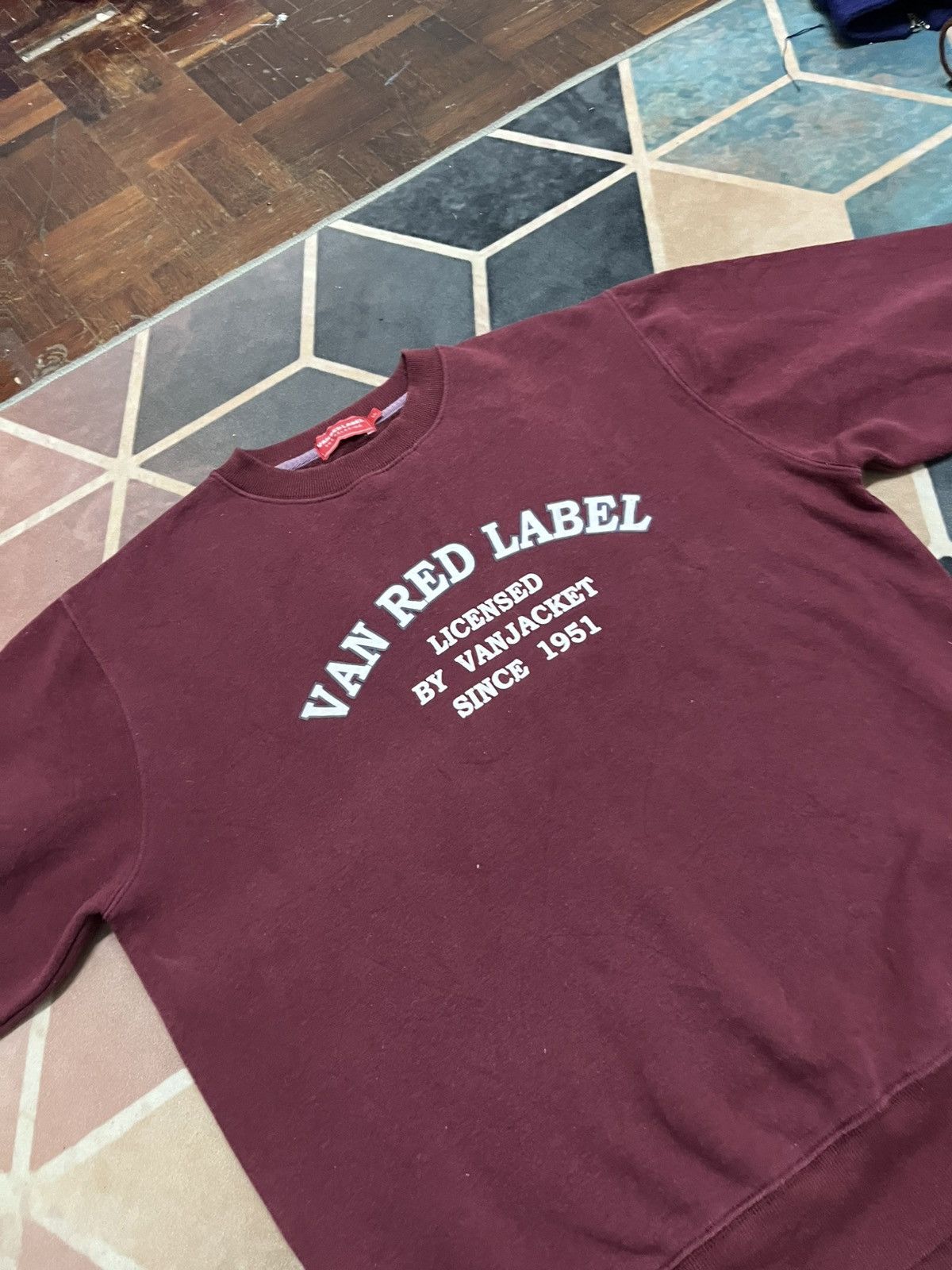 Van 💥Van Red Label Vanjacket Japanese Brand Pullover Size US L / EU 52-54 / 3 - 10 Thumbnail