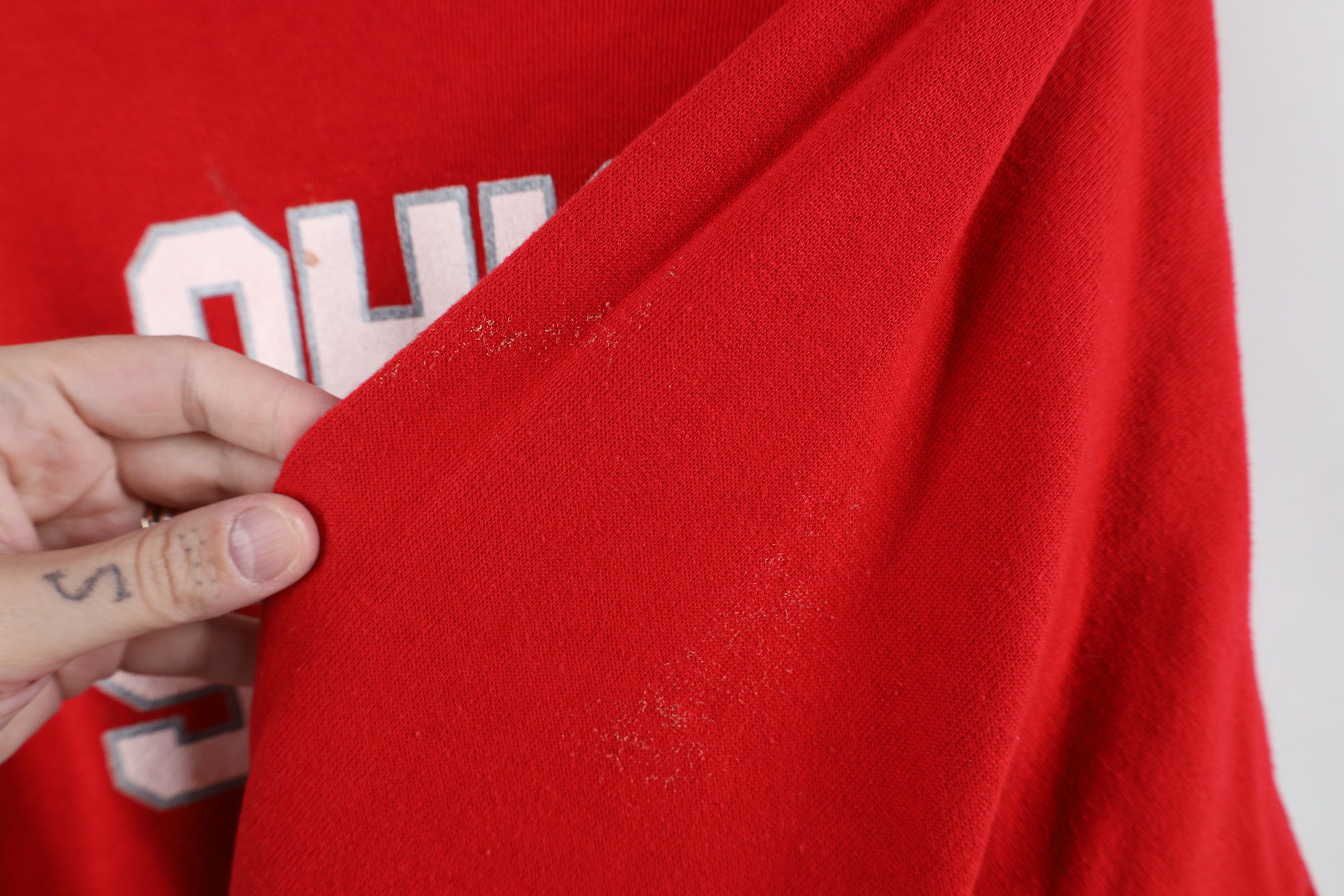 Vintage Vintage 70s The Ohio State University Hoodie Sweatshirt USA Size US XL / EU 56 / 4 - 11 Thumbnail