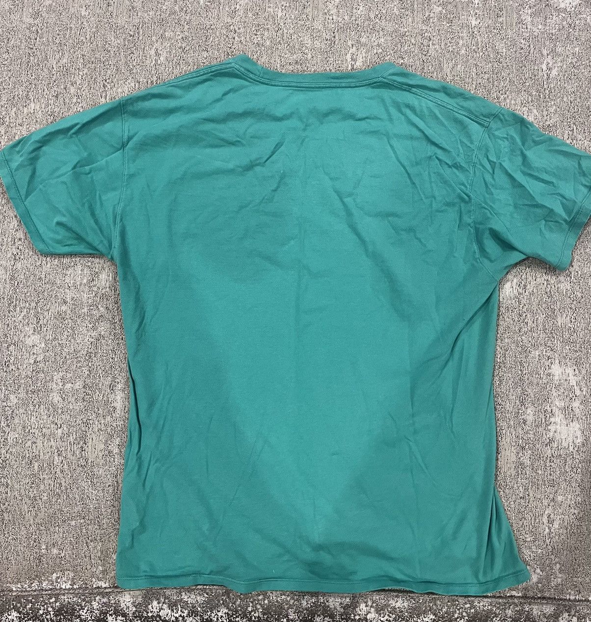 Champion blue turqoise teal yellow champion t shirt men’s large Size US L / EU 52-54 / 3 - 3 Thumbnail