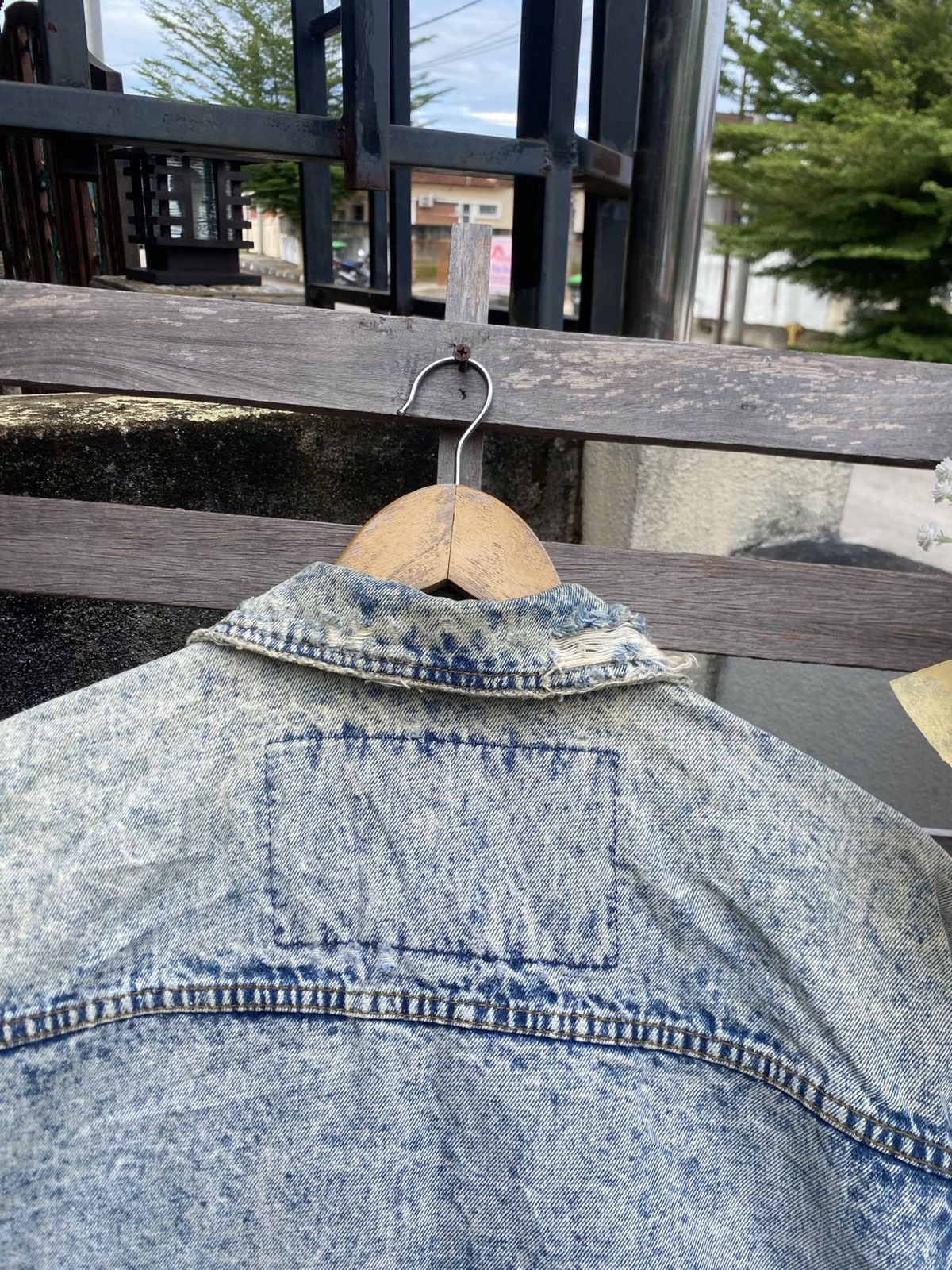 Jordache Vintage Distressed Jordache Denim Jacket Size US L / EU 52-54 / 3 - 13 Thumbnail