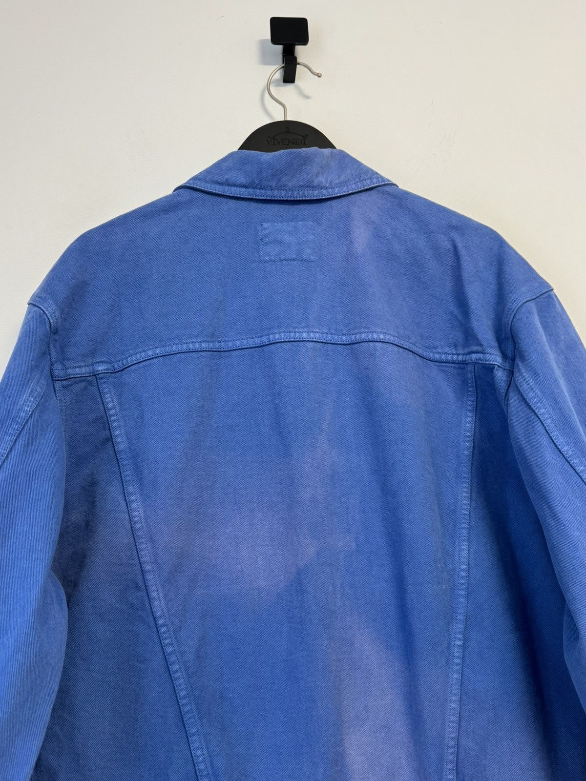 Versace Versace Vintage Blue Denim Jacket — Luxury Streetwear Size US M / EU 48-50 / 2 - 21 Thumbnail