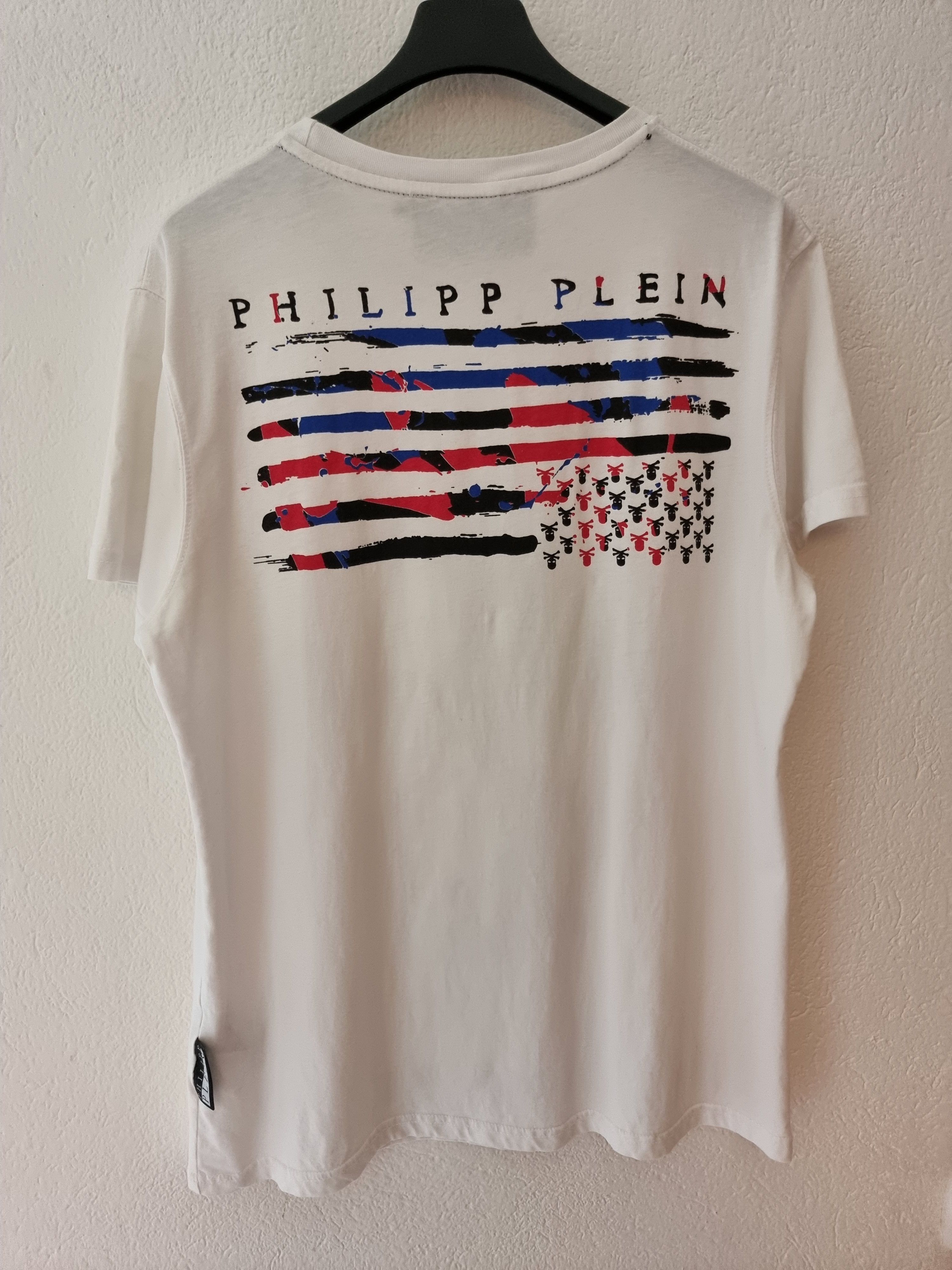Designer × Philipp Plein Philipp Plein Tee Crystal Skull Size US M / EU 48-50 / 2 - 2 Thumbnail
